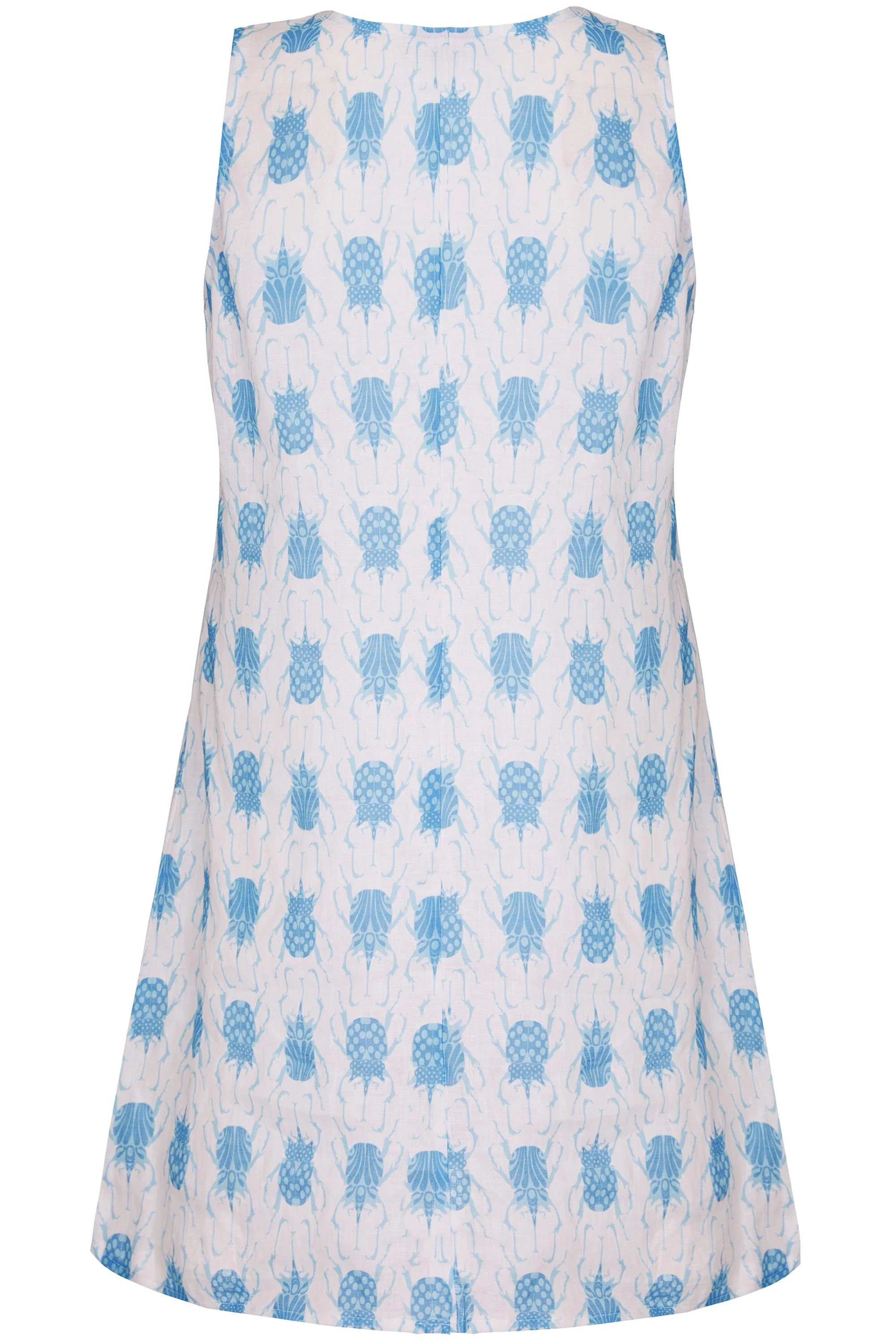 Linen Henny Dress BEETLE - Image 8