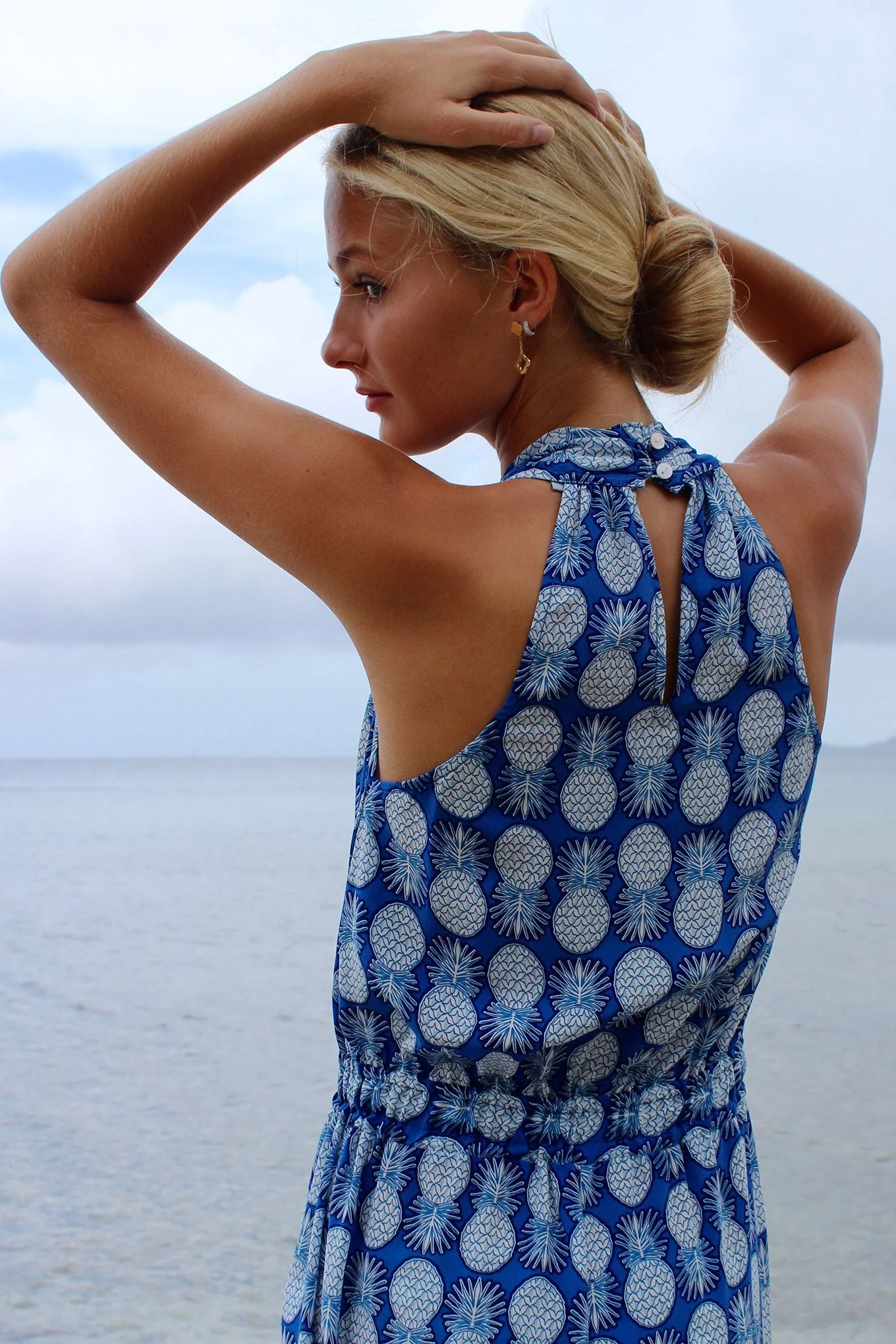 Silk Jumpsuit PINEAPPLE - Image 5
