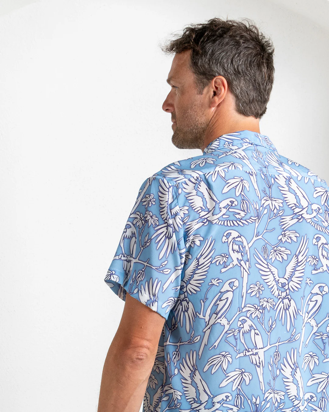 Silk Festival Shirt PARROT - Image 3