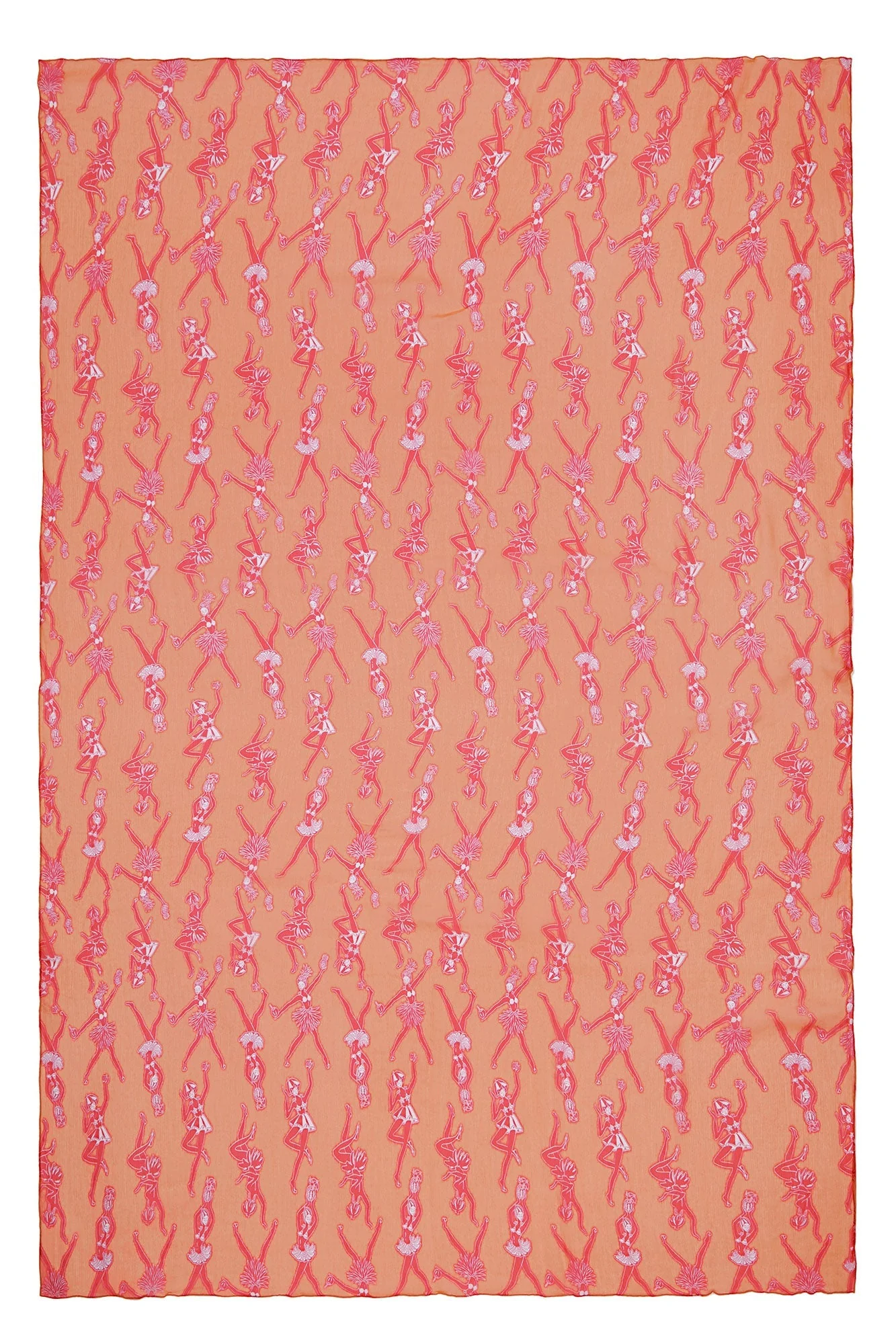 Silk Chiffon Sarong FRUIT PUNCH - Image 7