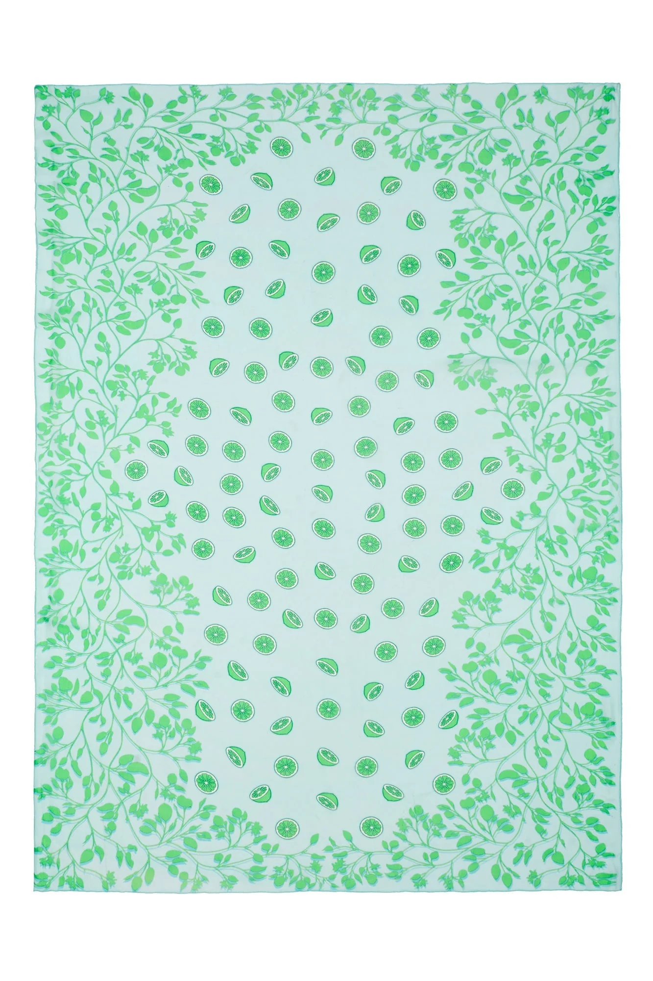 Silk Chiffon Sarong LIME TREE - Image 6