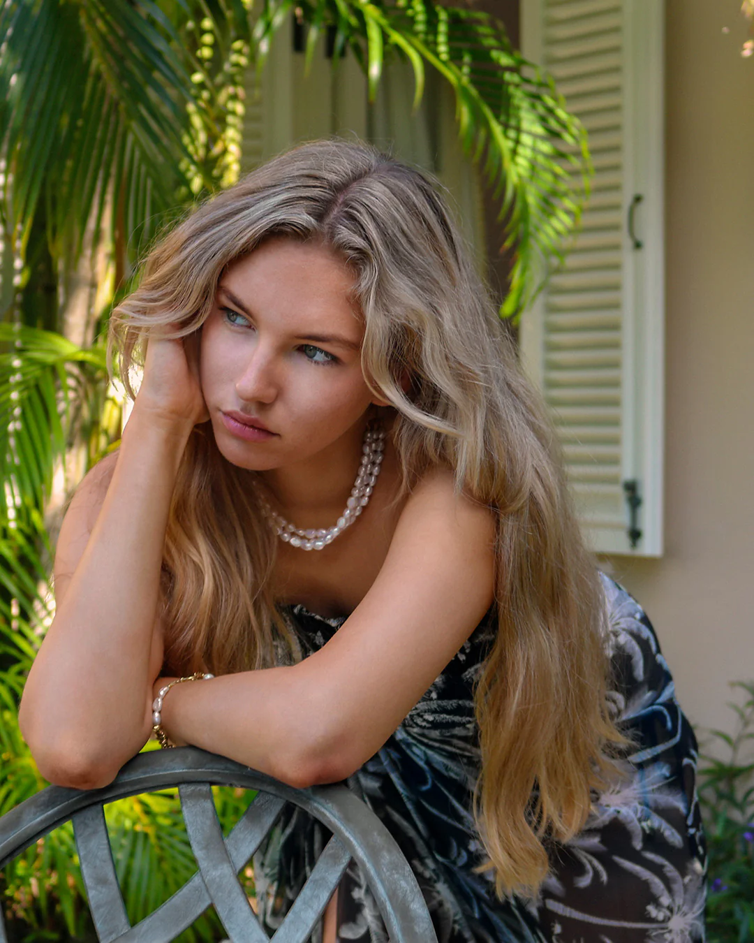 Silk Chiffon Sarong PLANTATION - Image 3
