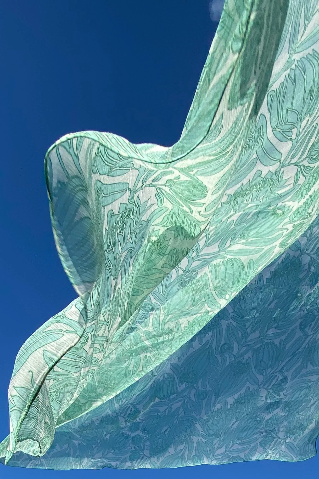 Silk Chiffon Sarong PROTEA - Image 5
