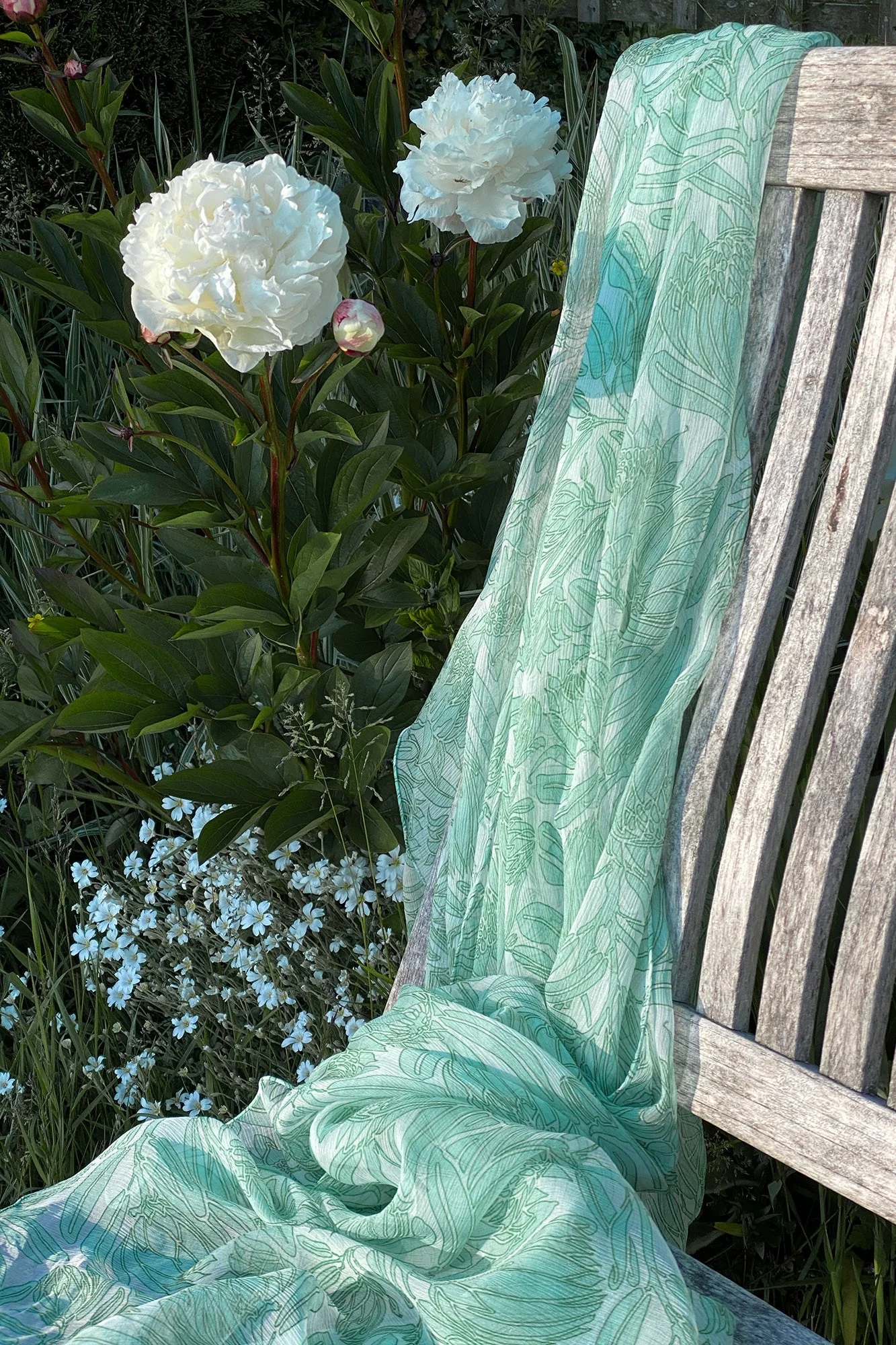 Silk Chiffon Sarong PROTEA - Image 9