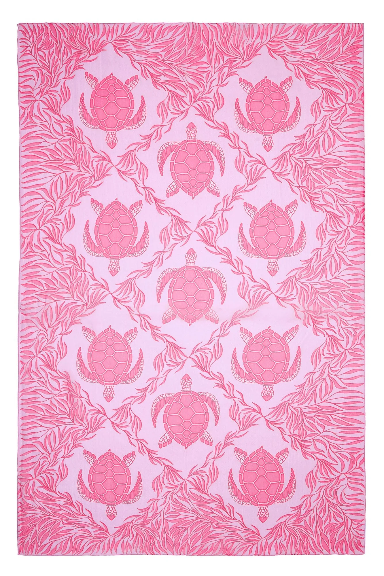 Silk Chiffon Sarong TURTLE TRELLIS - Image 8