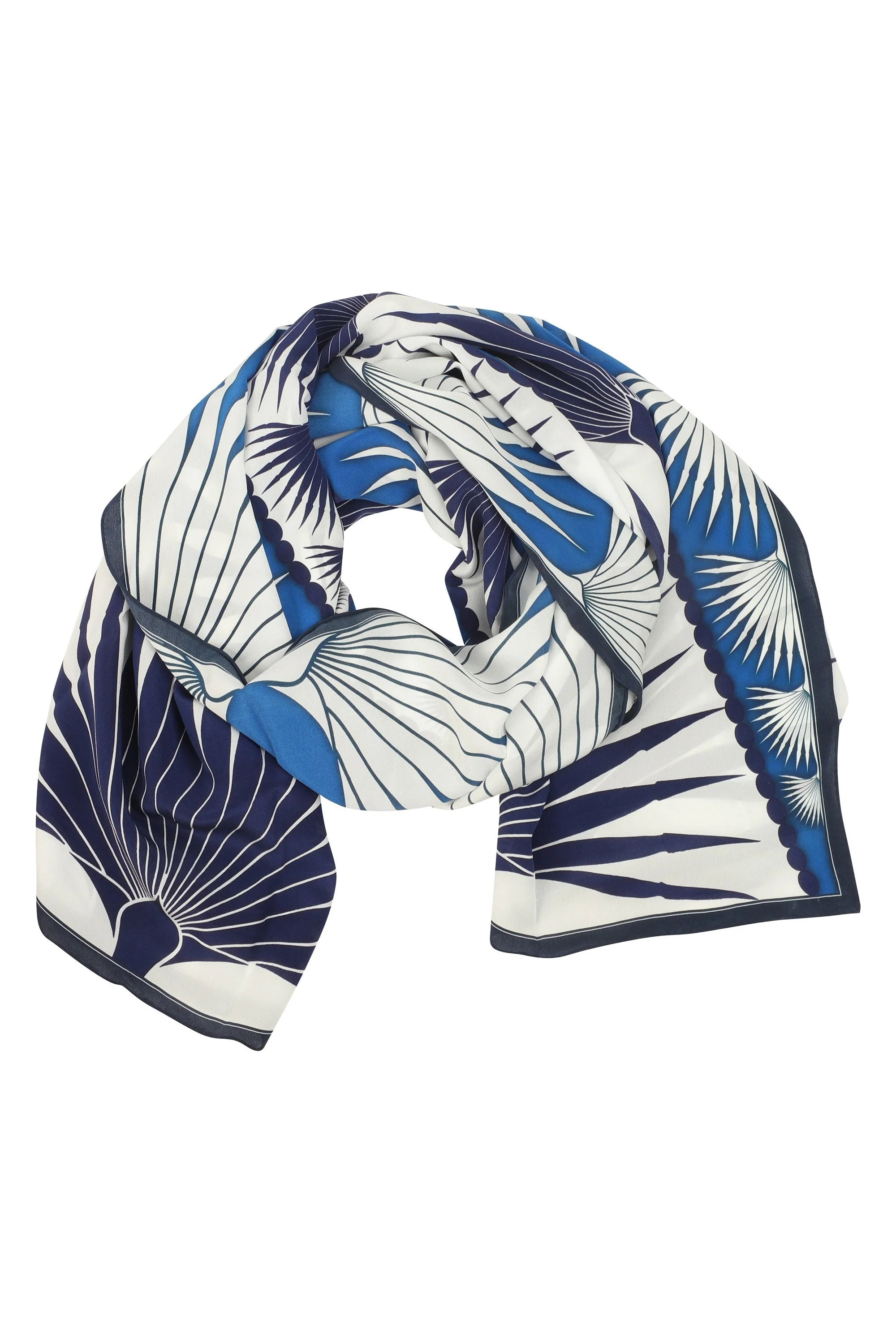 Silk Sarong  FAN PALM - Image 4