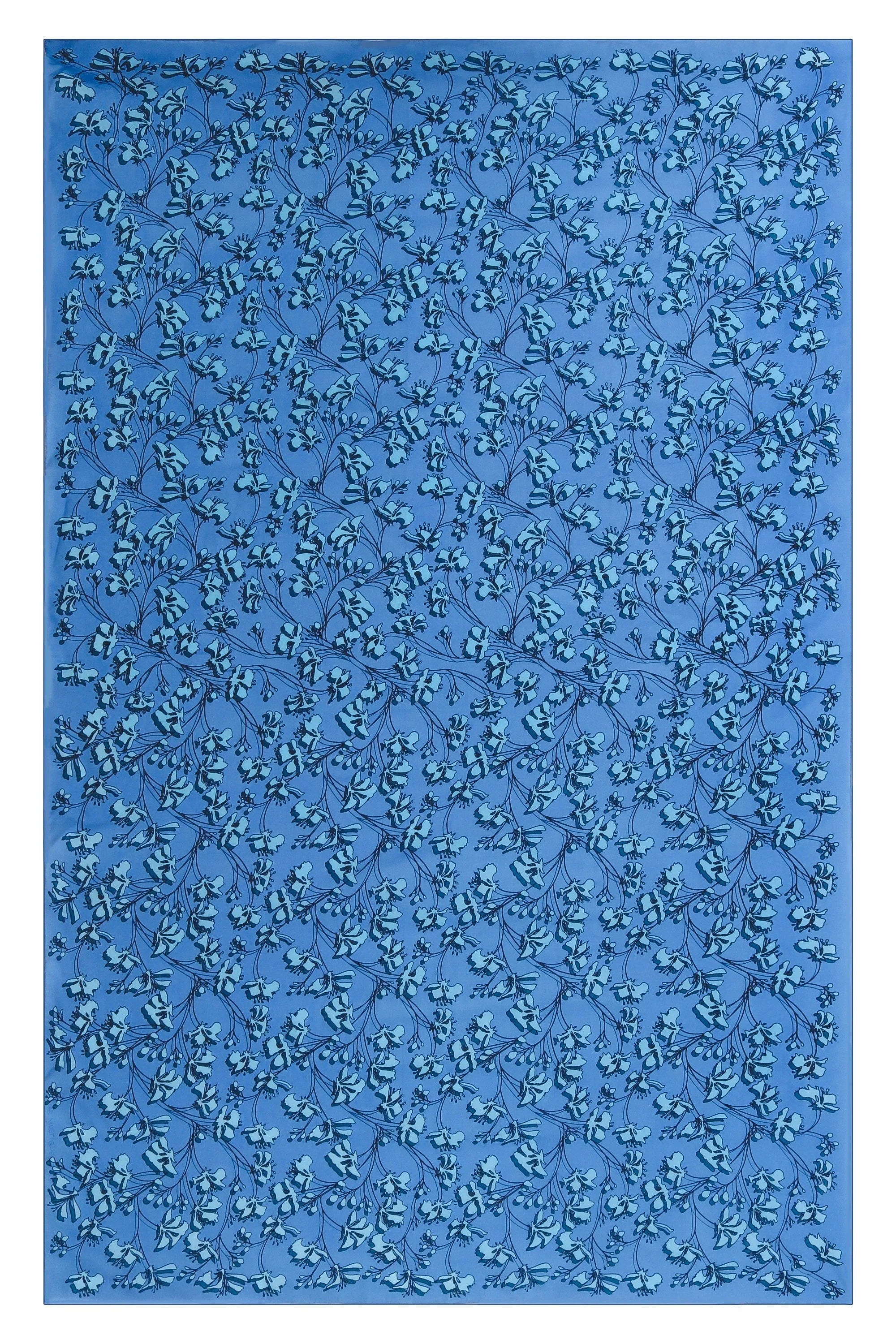 Silk Sarong  FLAMBOYANT FLOWER - Image 2