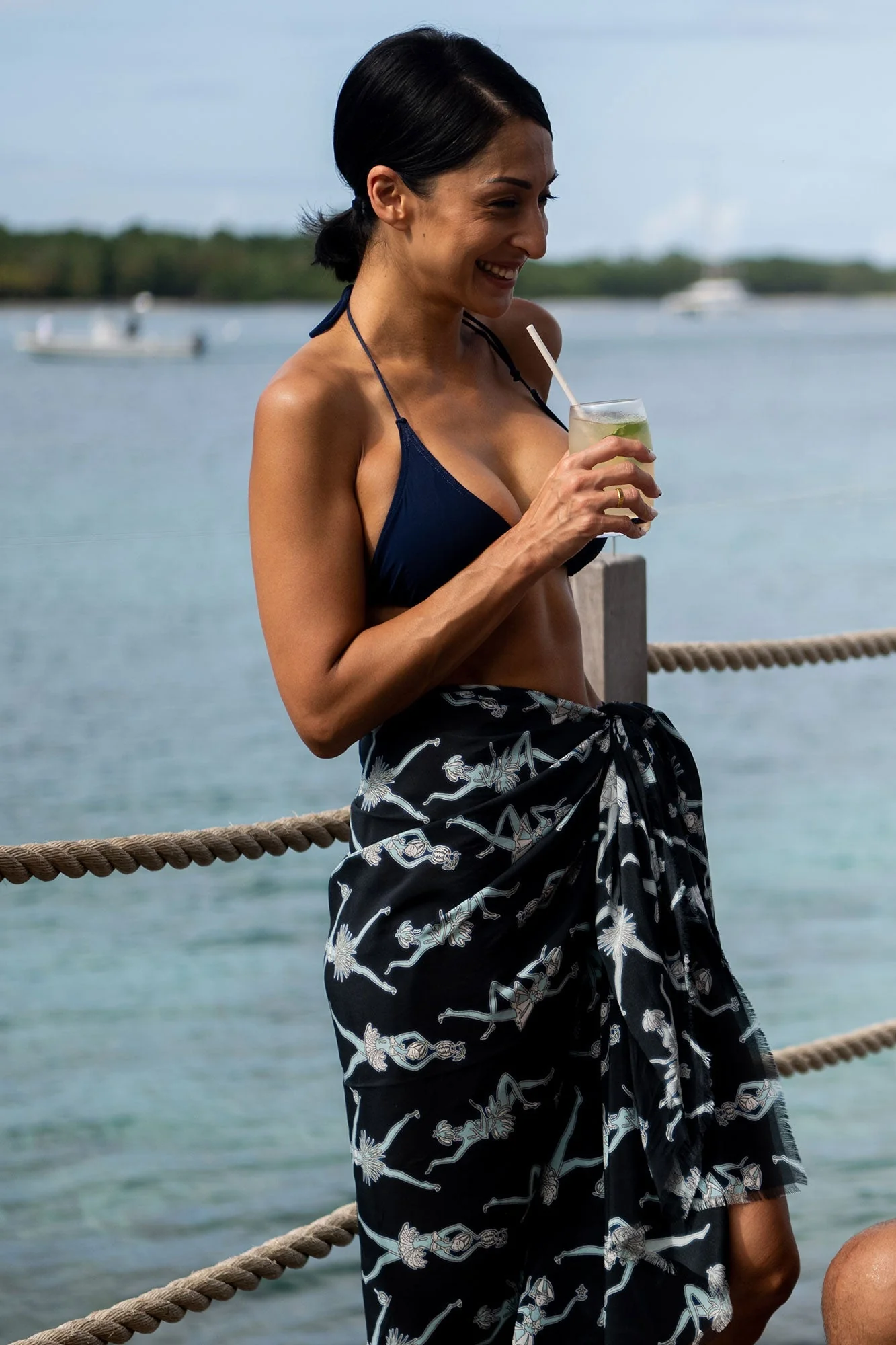 Silk Sarong FRUIT PUNCH - Image 3