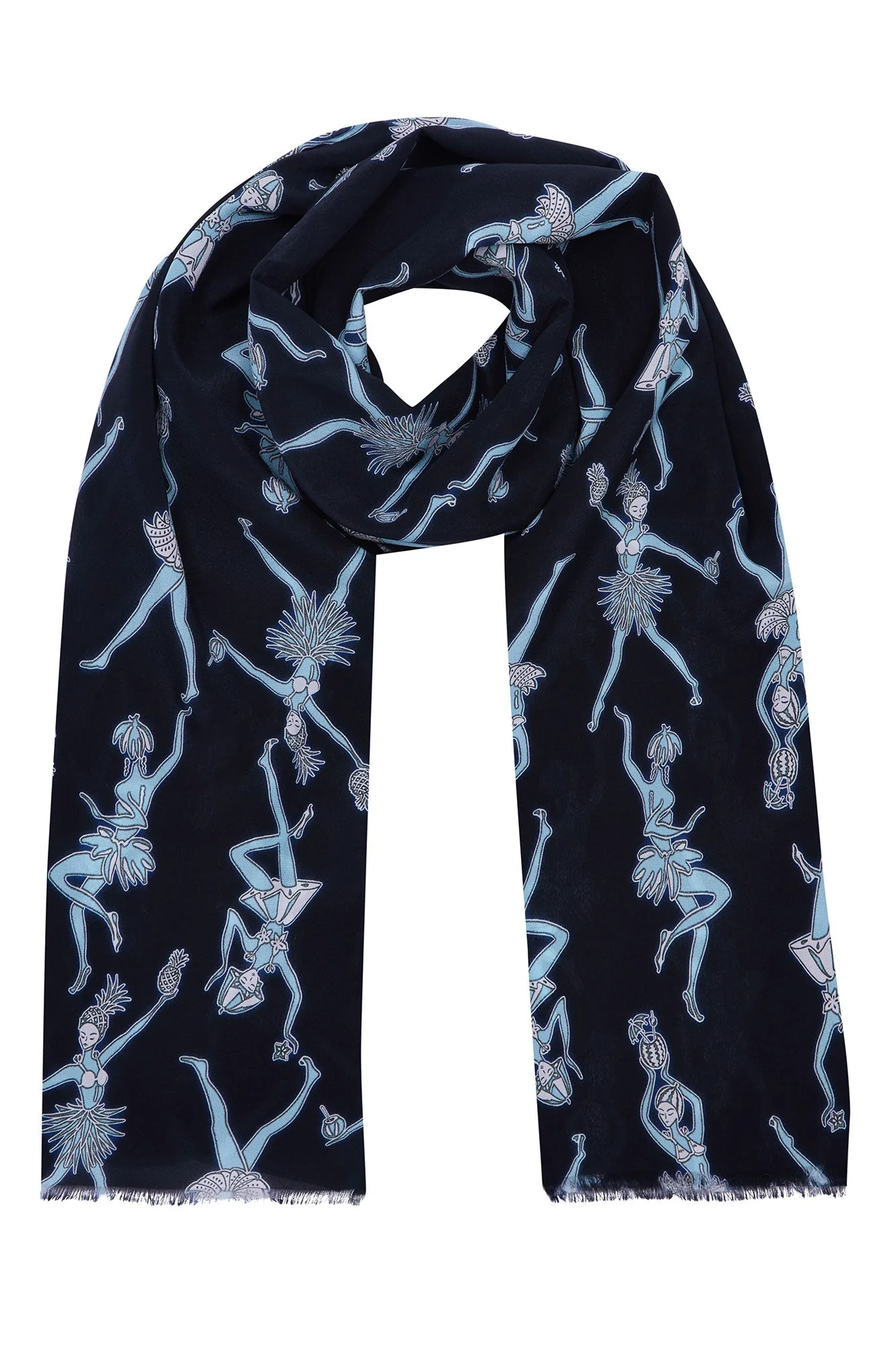 Silk Sarong FRUIT PUNCH - Image 8