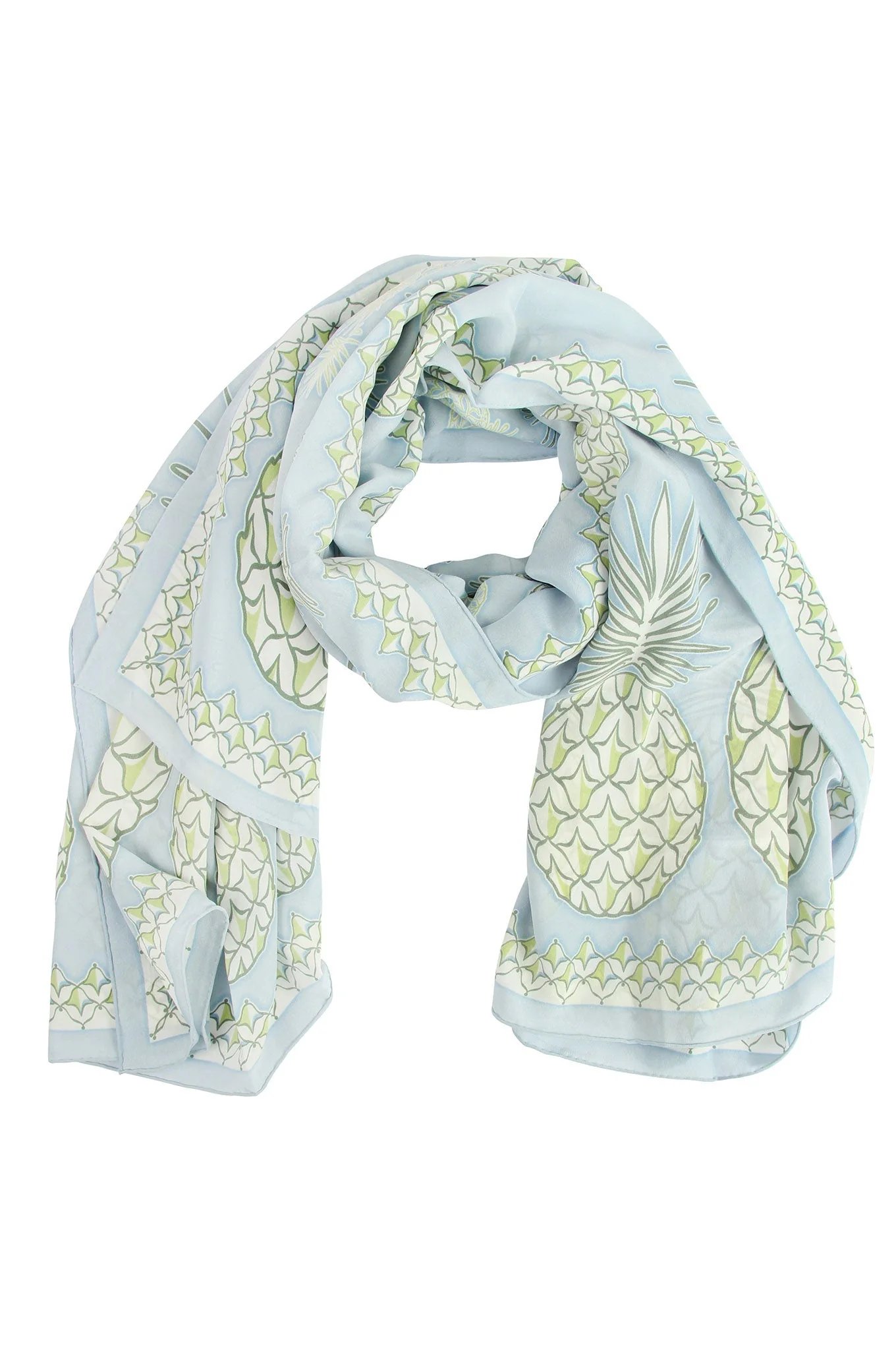 Silk Sarong PINEAPPLE - Image 3