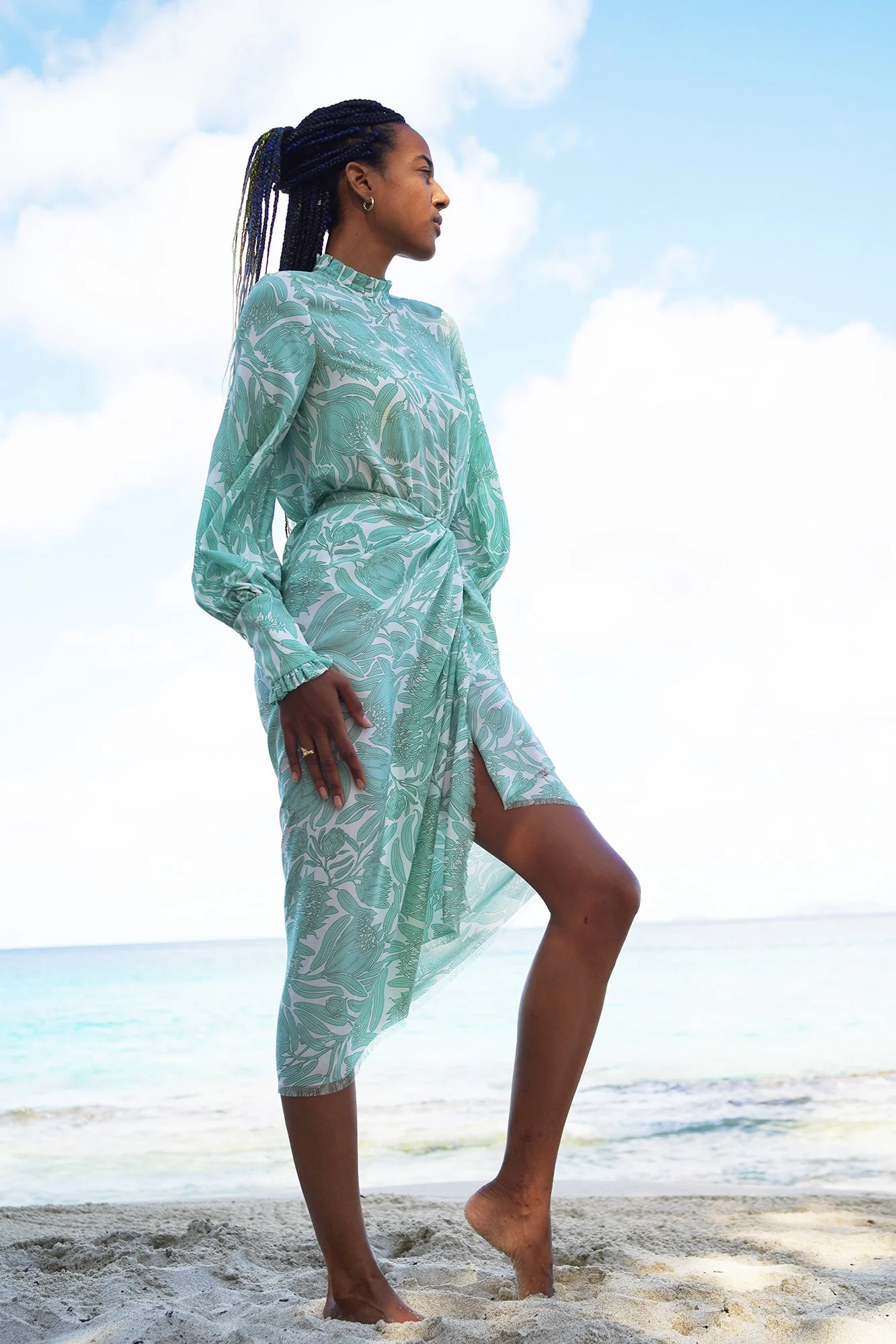 Silk Sarong  PROTEA - Image 3