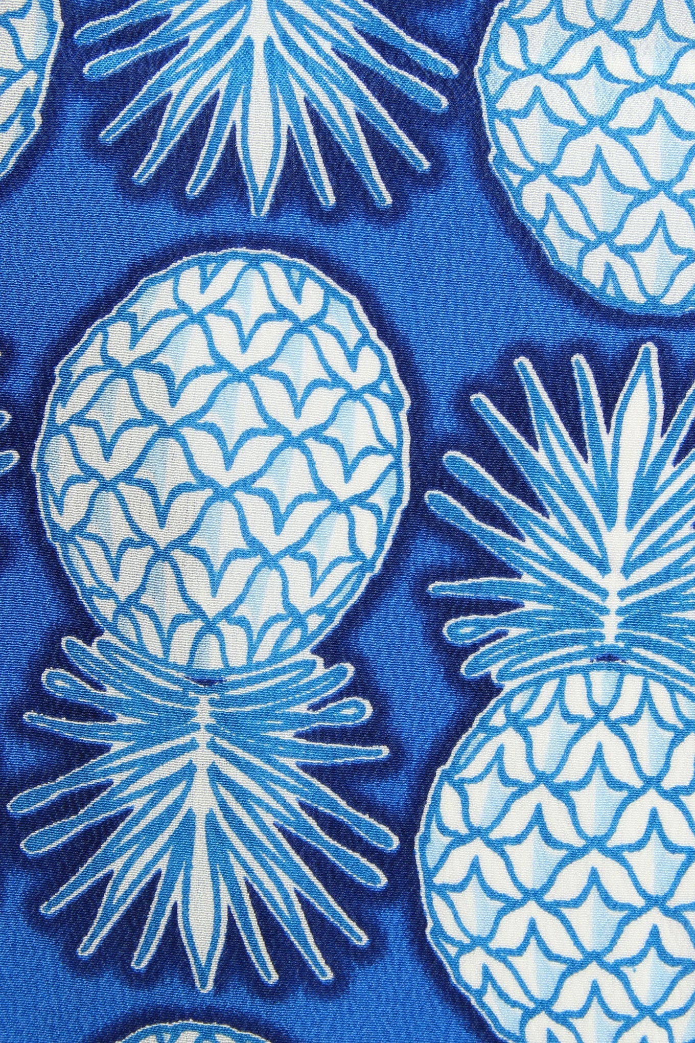 Silk Short Halter Dress PINEAPPLE - Image 9