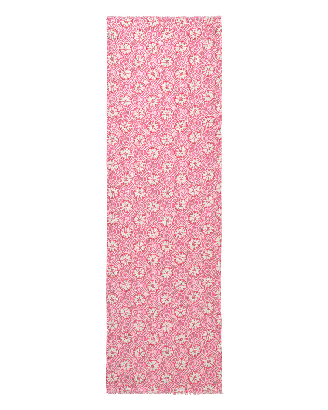Silk Long Scarf SAND DOLLAR - Image 4