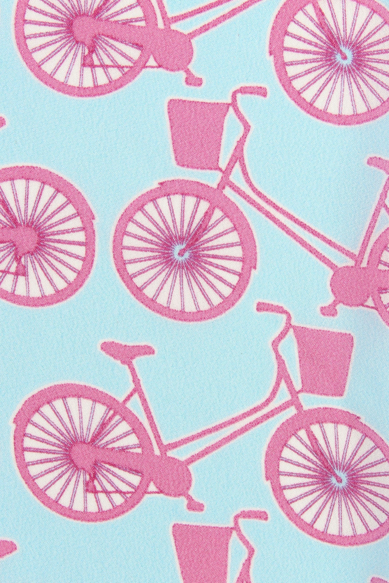 Silk Long Scarf BICYCLE - Image 3