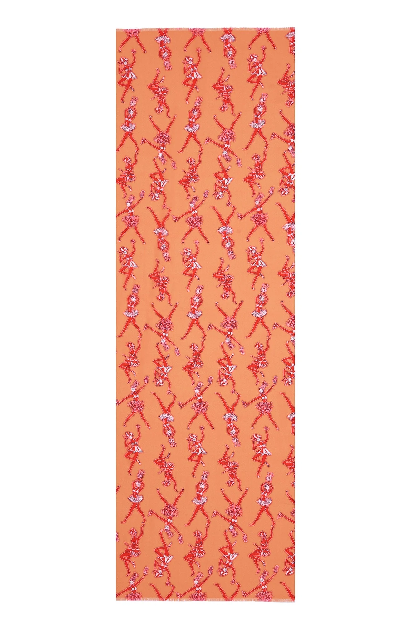 Silk Long Scarf FRUIT PUNCH - Image 7
