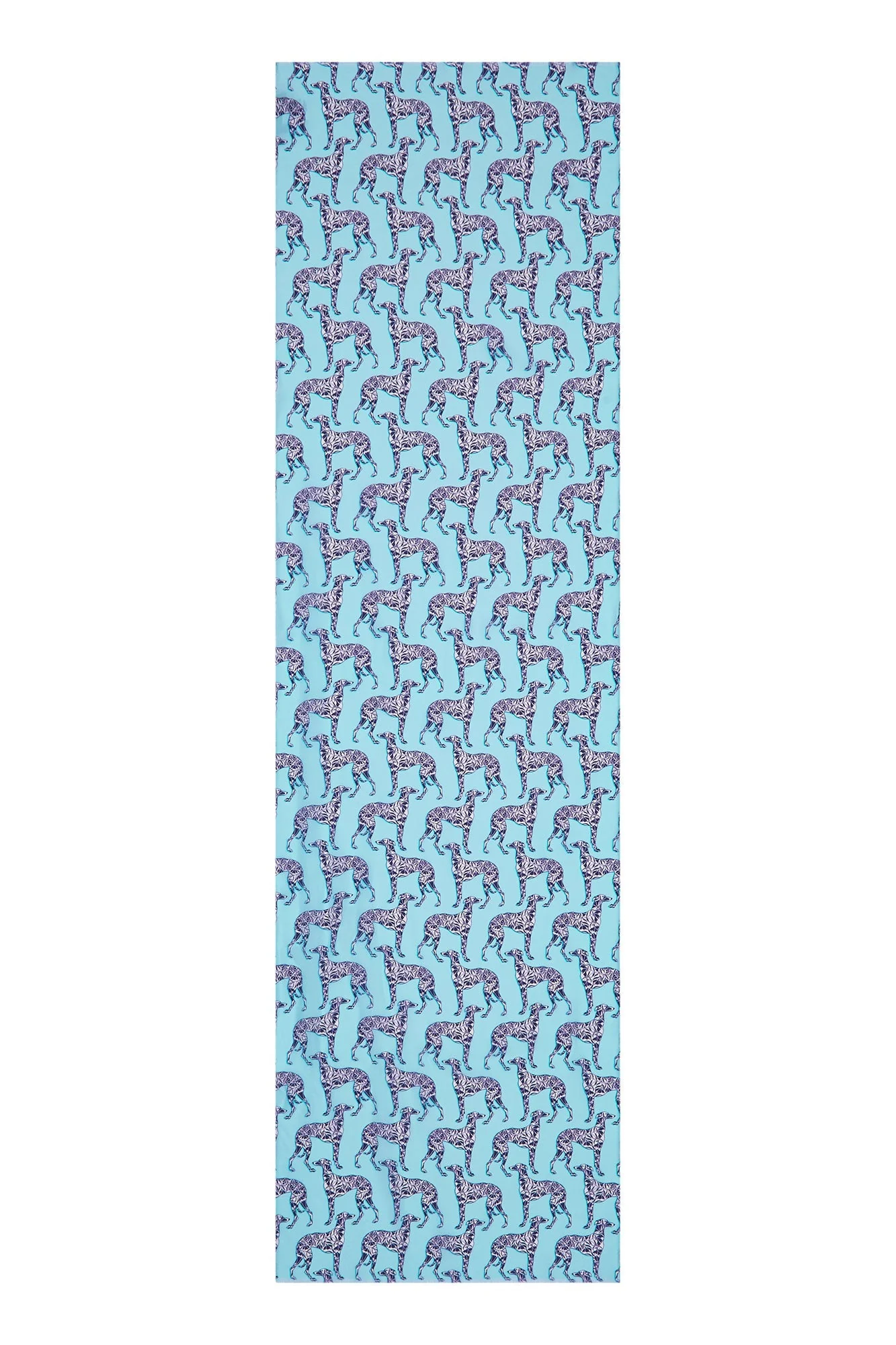 Silk Long Scarf LURCHER - Image 9