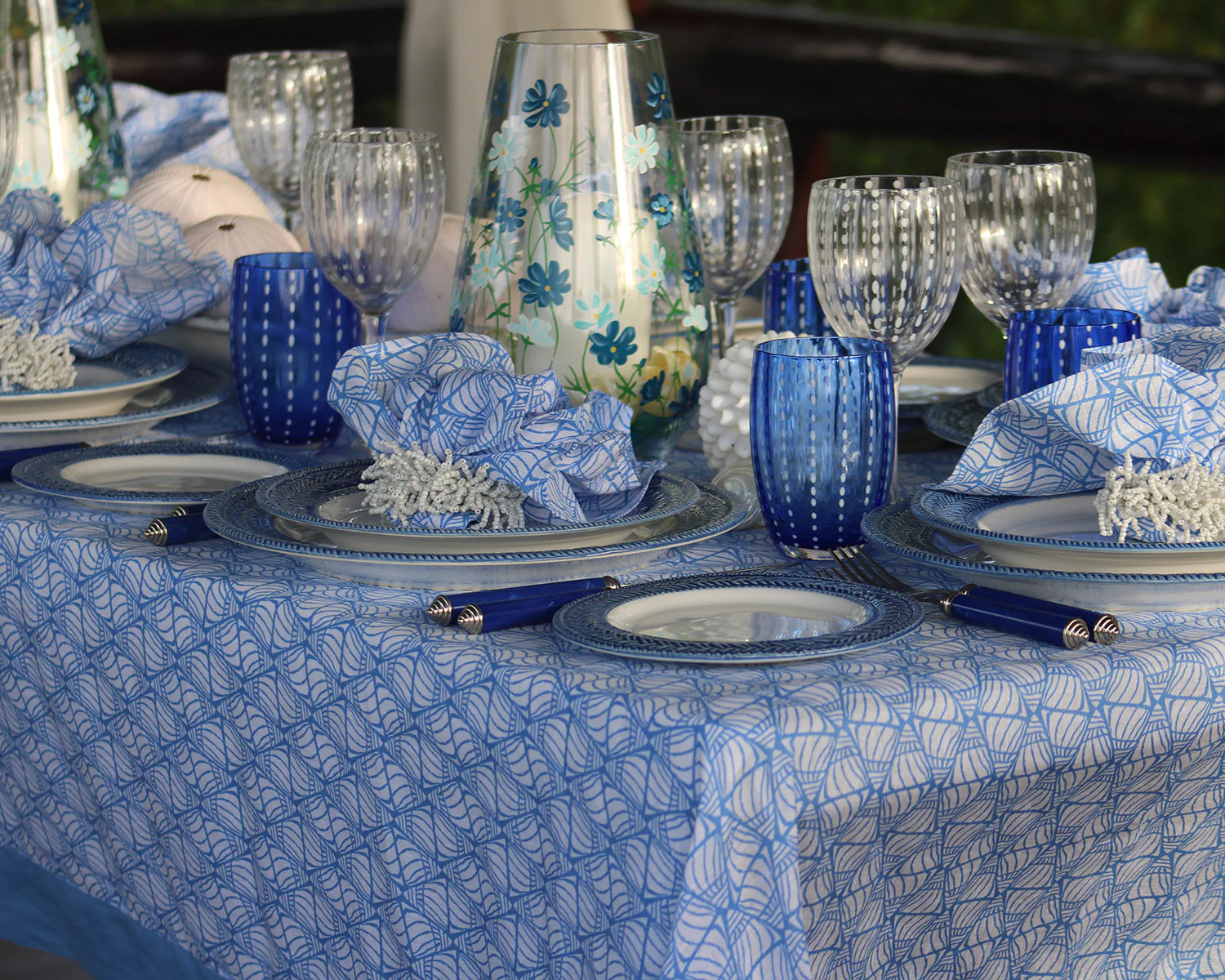 Tablecloth & Napkin Set SHELLTOP - Image 5