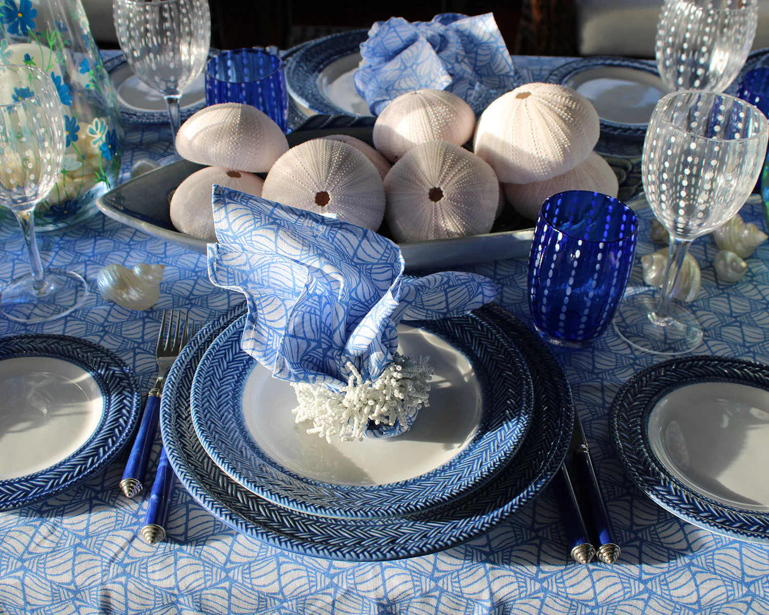 Tablecloth & Napkin Set SHELLTOP - Image 6