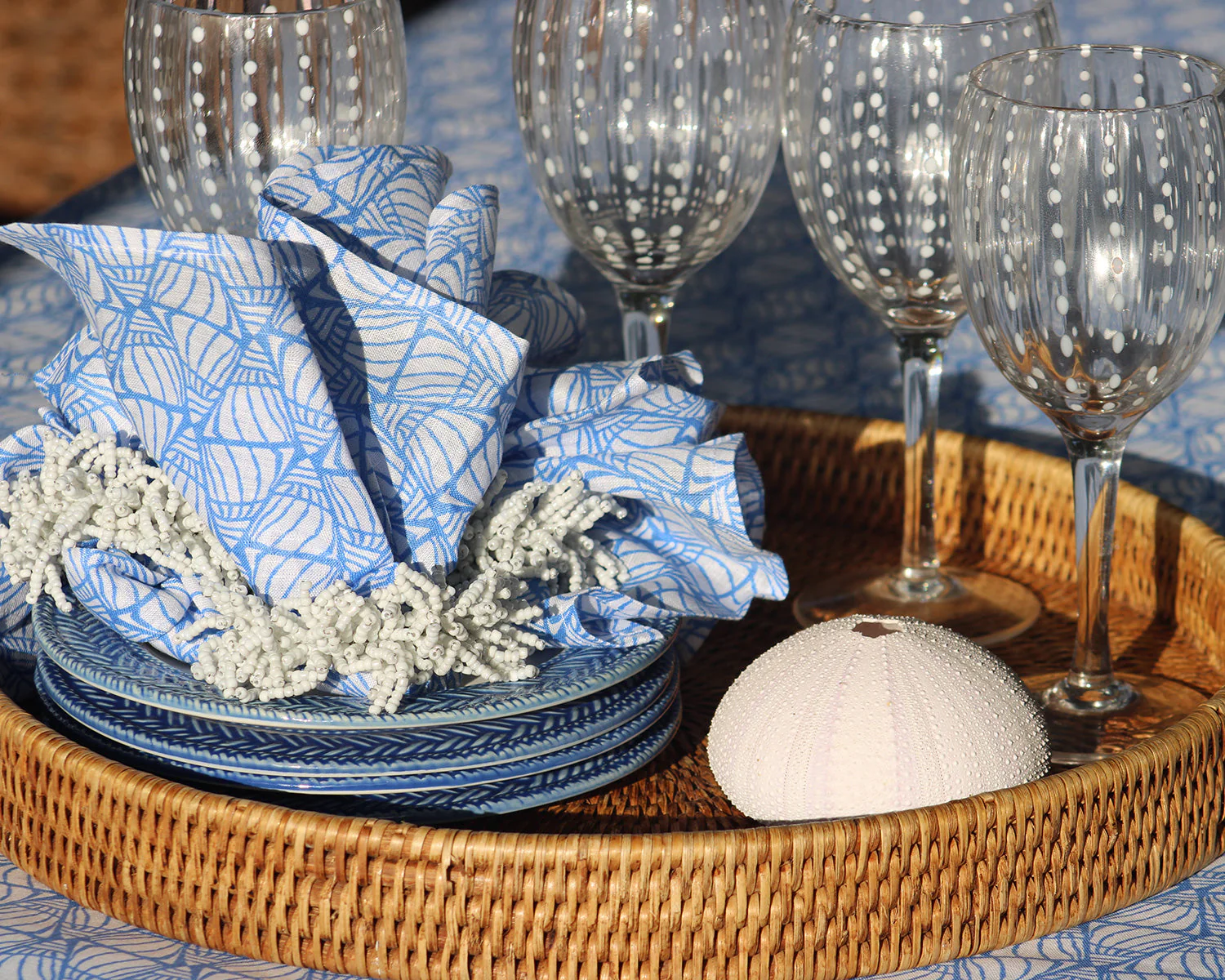 Tablecloth & Napkin Set SHELLTOP - Image 7