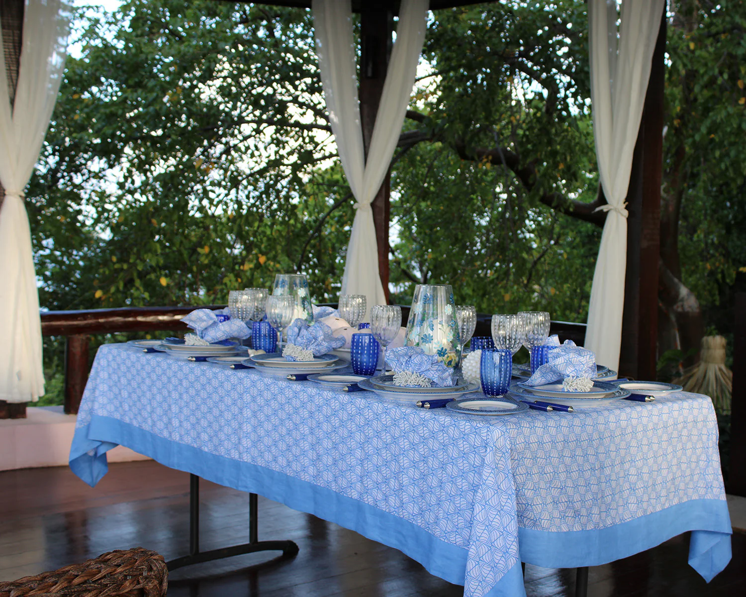 Tablecloth & Napkin Set SHELLTOP - Image 9