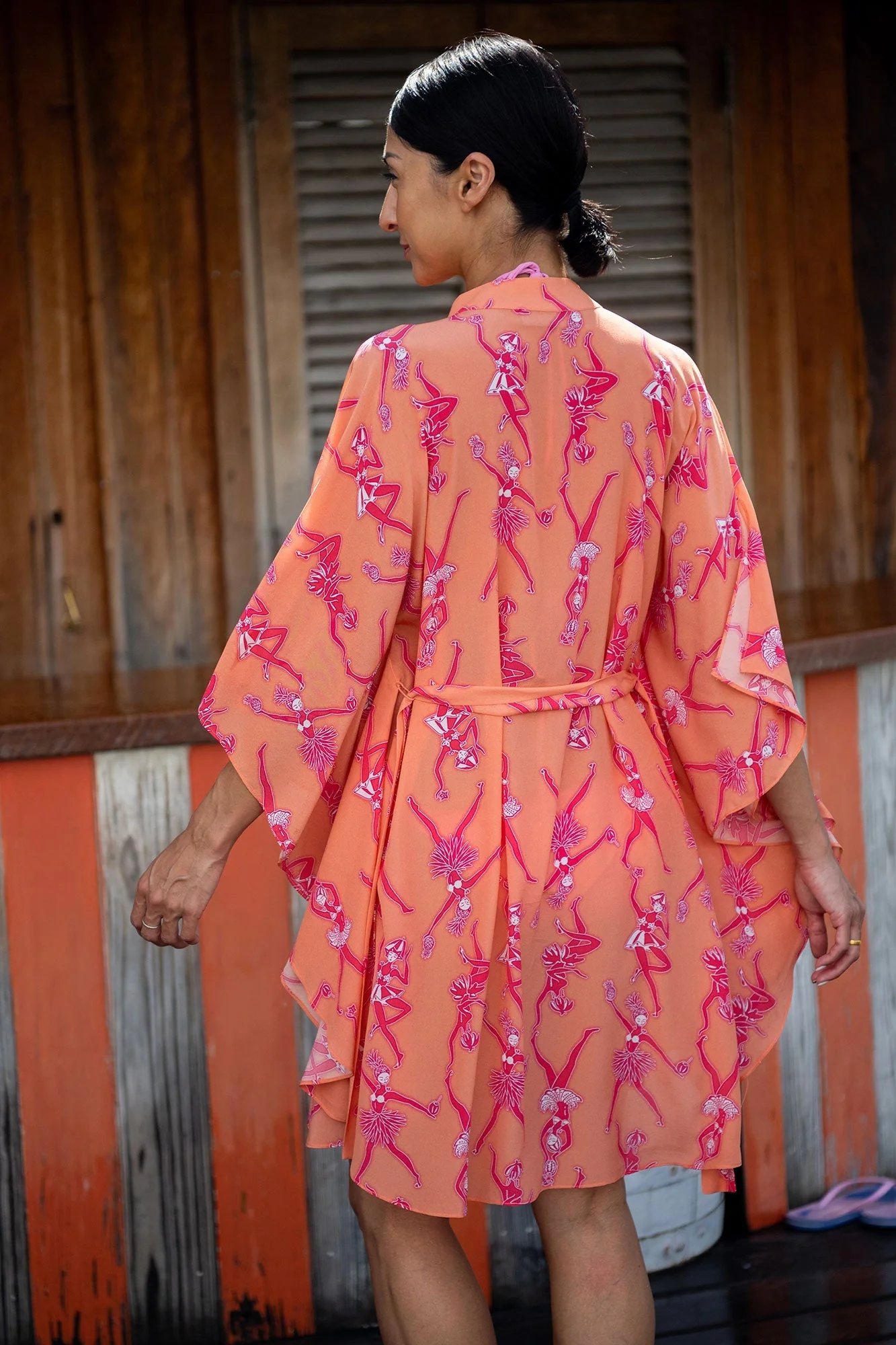 Silk Lotty Kaftan FRUIT PUNCH - Image 9