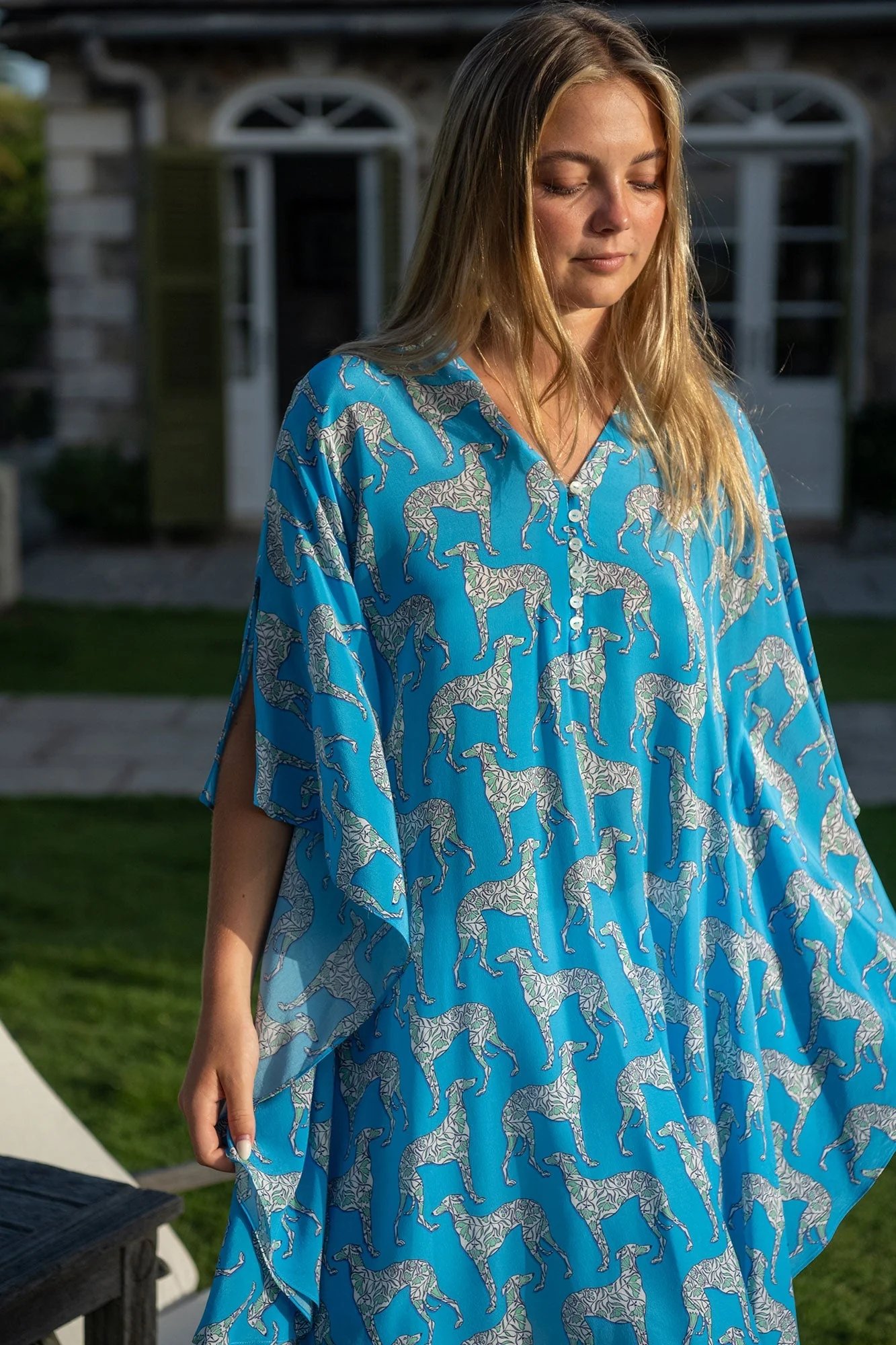 Silk Lotty Kaftan LURCHER - Image 4
