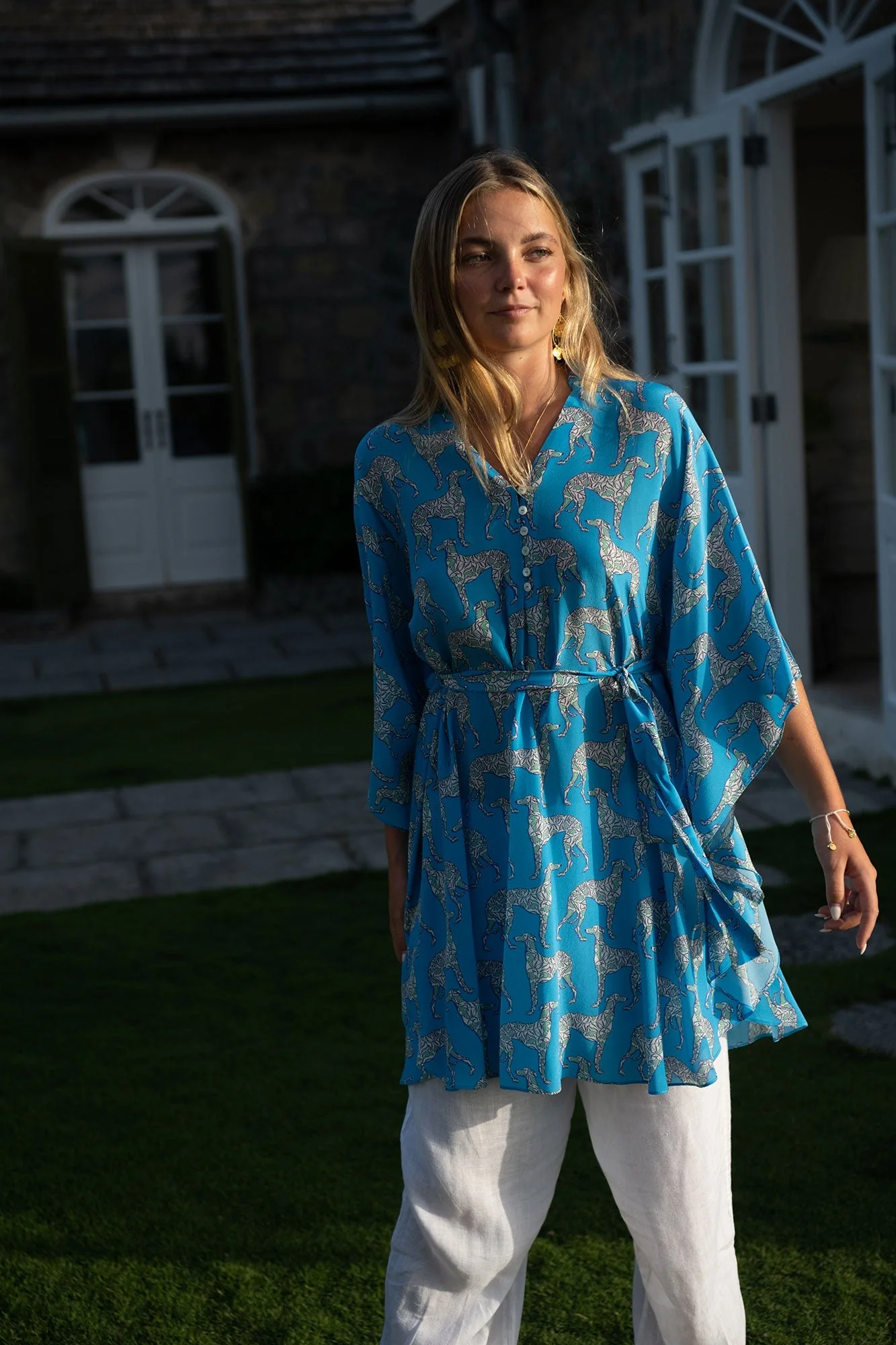 Silk Lotty Kaftan LURCHER - Image 6