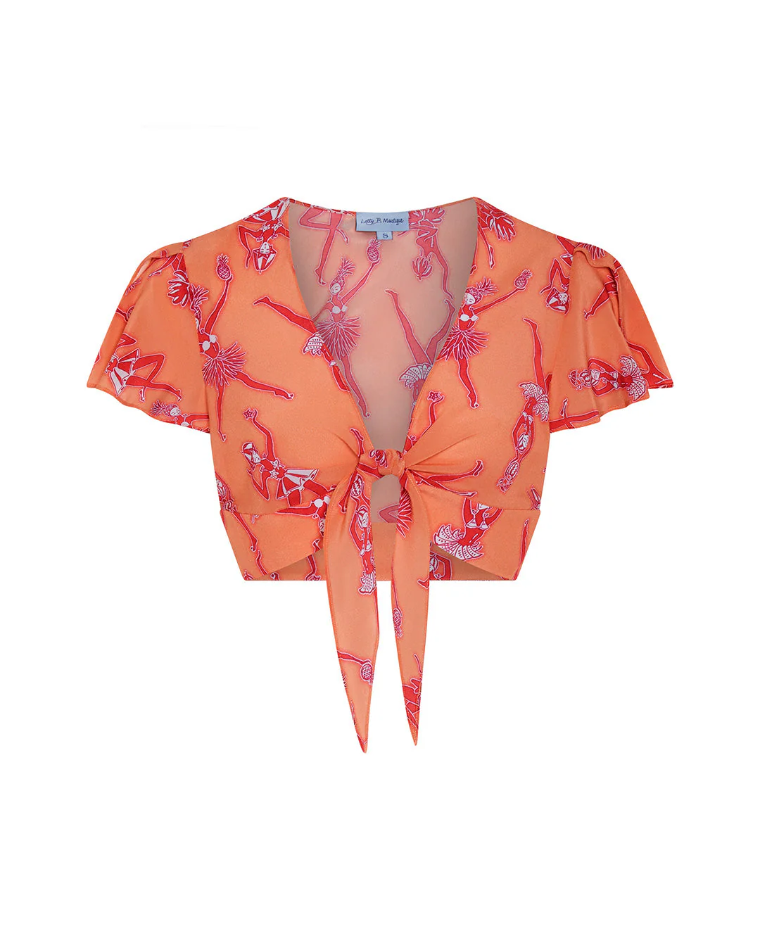Silk Lyla Top FRUIT PUNCH - Image 2