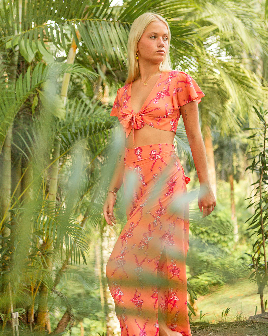 Silk Lyla Top FRUIT PUNCH - Image 4