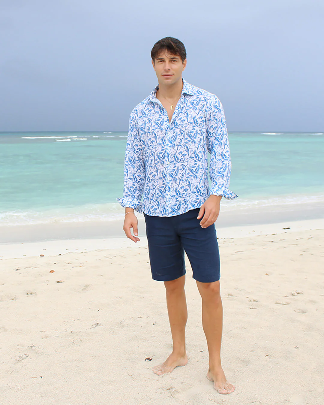 Casual Linen Shorts - Image 3