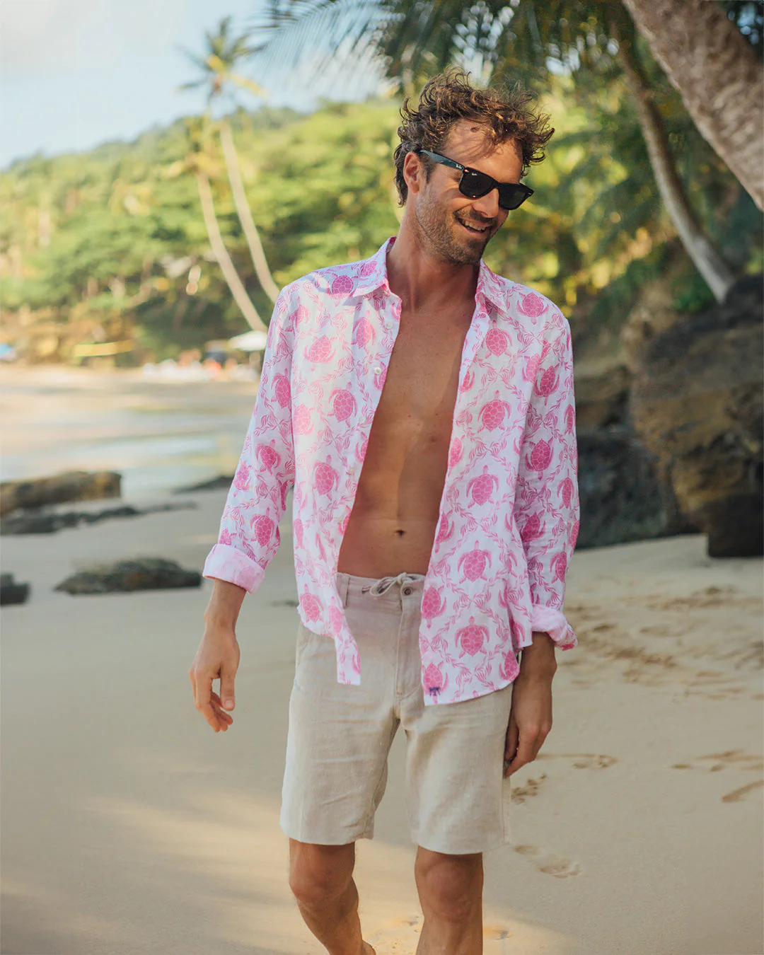 Casual Linen Shorts - Image 2