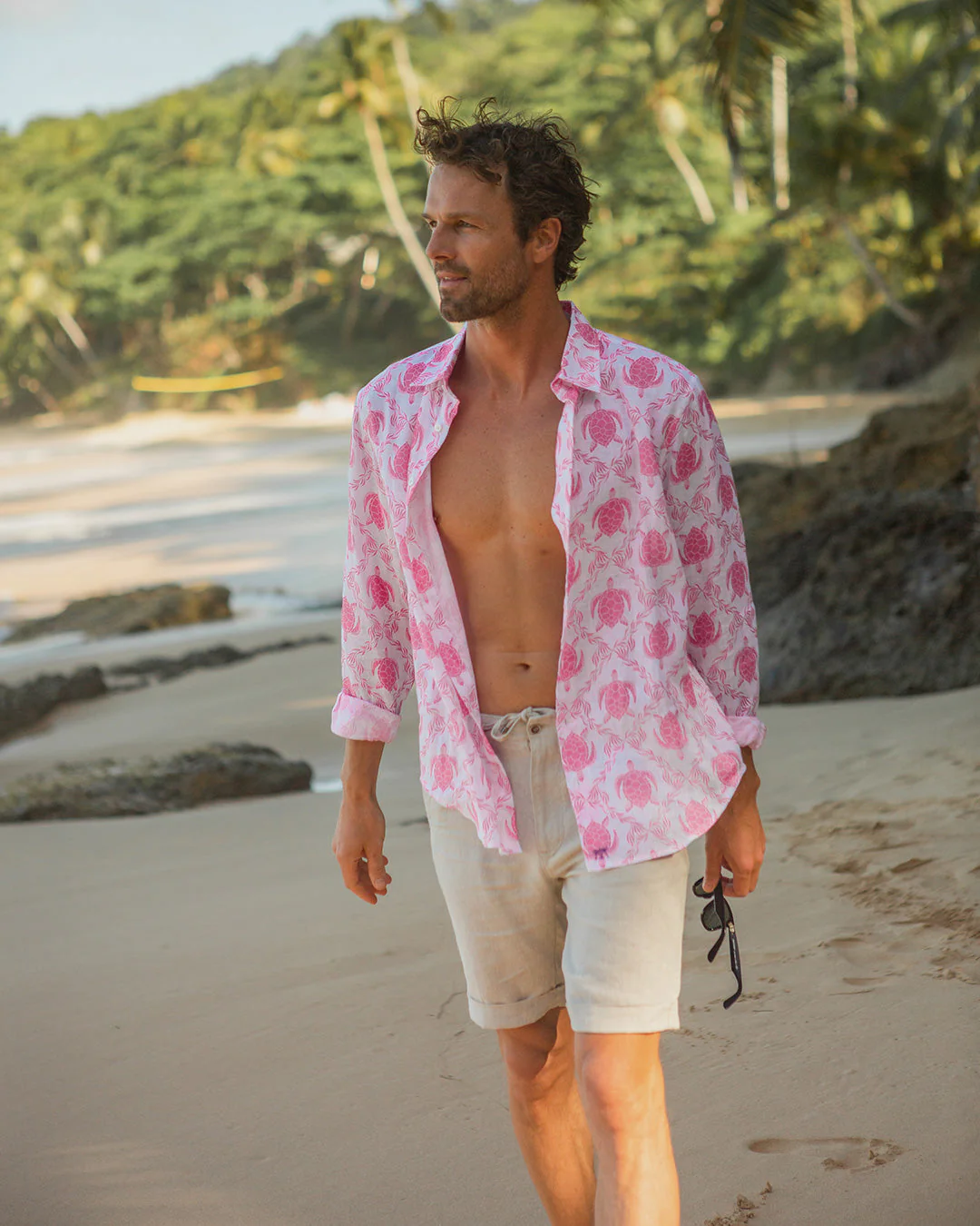 Casual Linen Shorts - Image 4