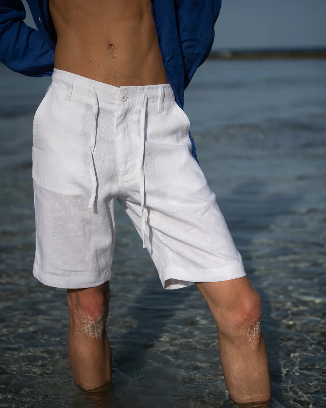 Casual Linen Shorts - Image 5