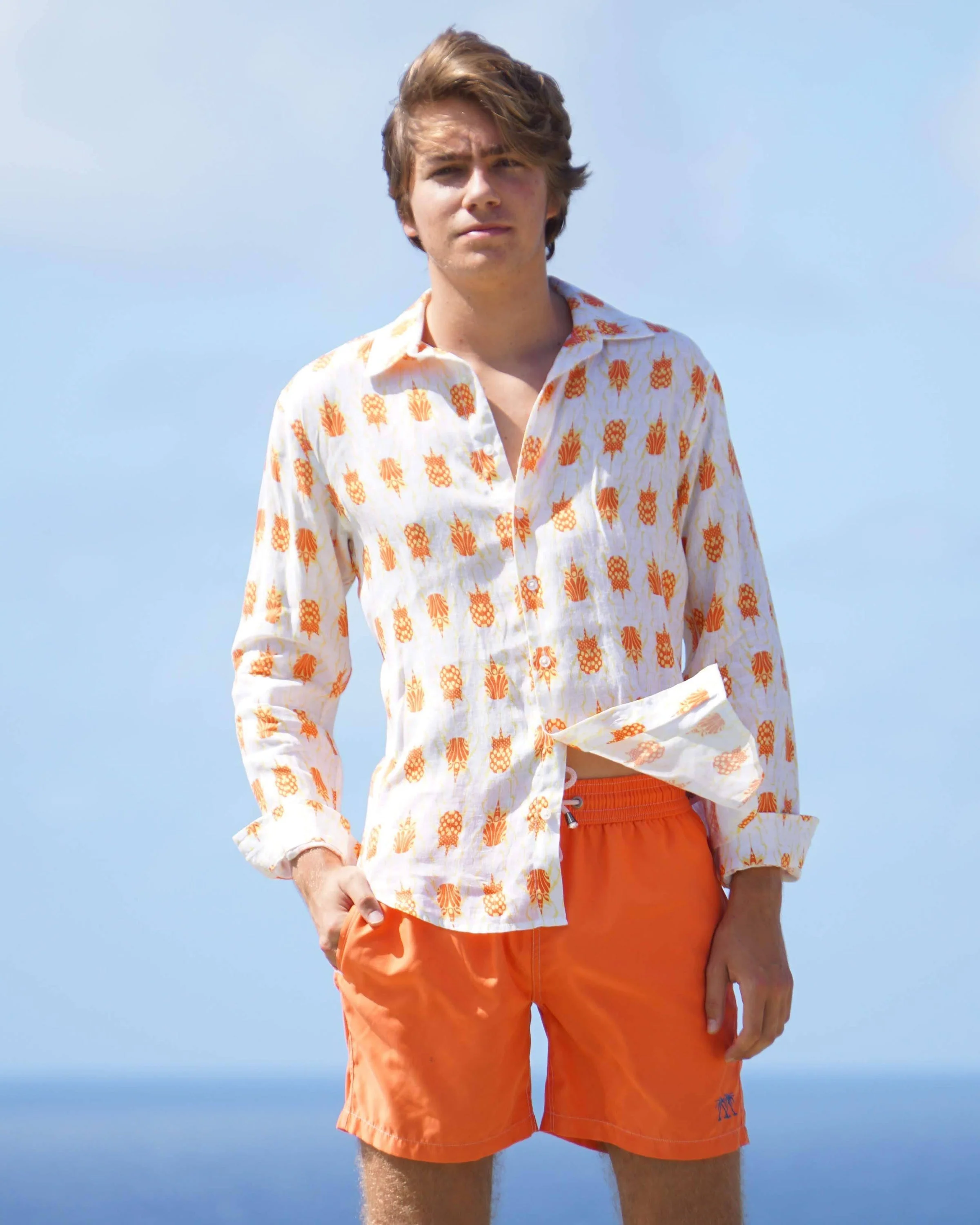 Linen Shirt BEETLE - Image 3