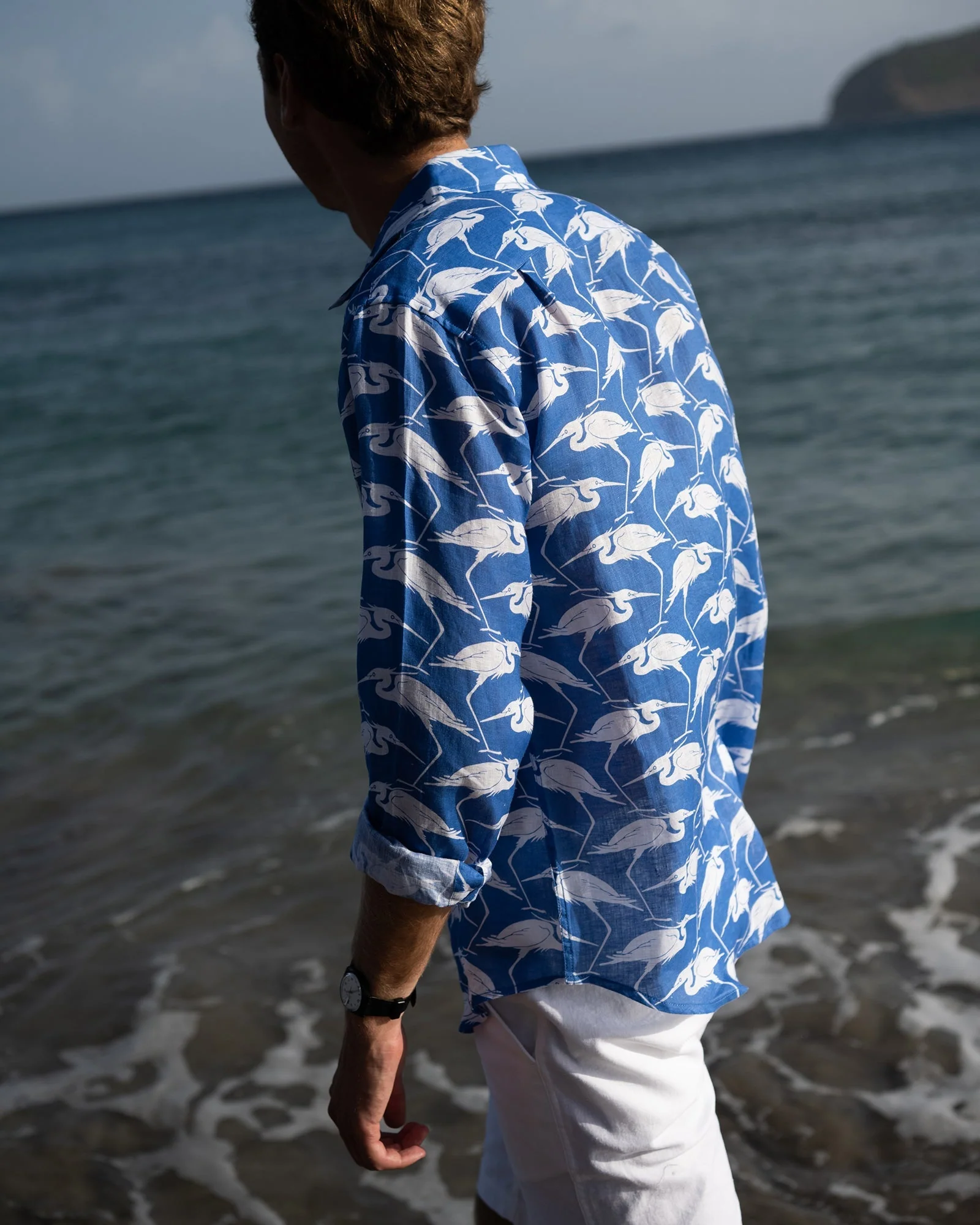 Linen Shirt EGRET - Image 3
