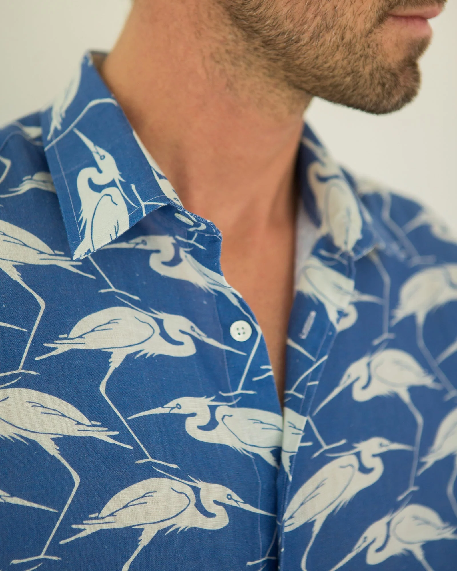 Linen Shirt EGRET - Image 9