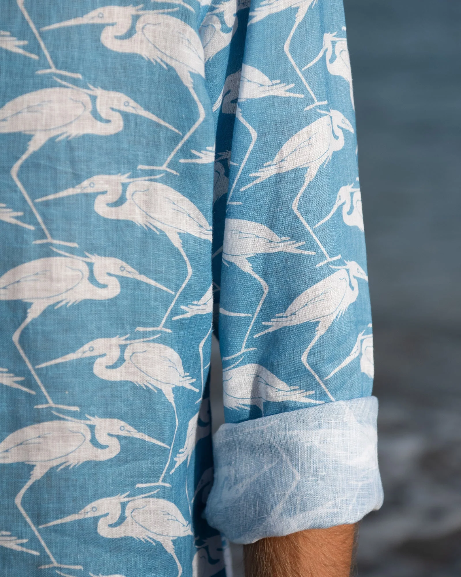 Linen Shirt EGRET - Image 10