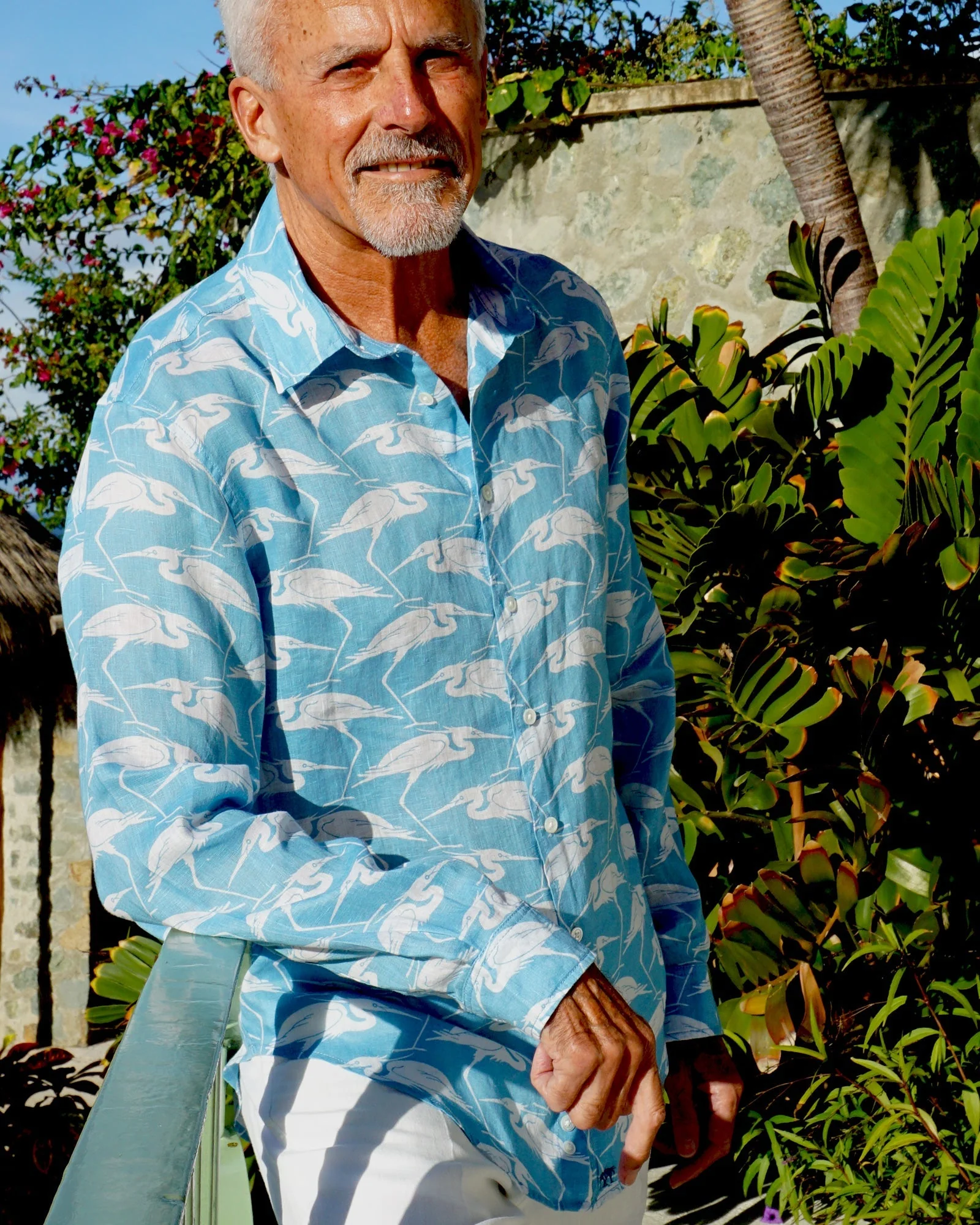 Linen Shirt EGRET - Image 3