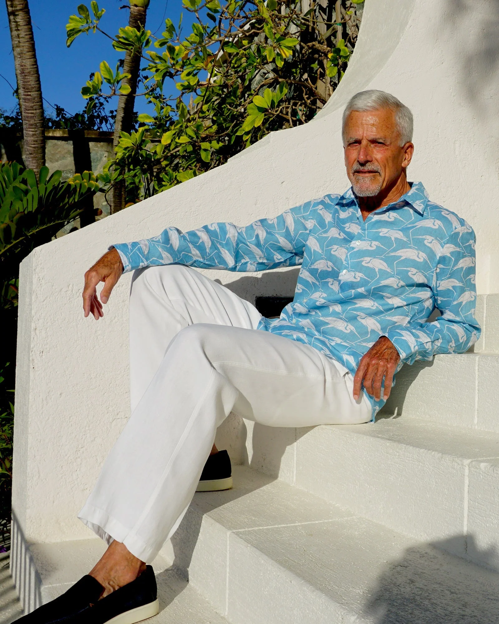 Linen Shirt EGRET - Image 4