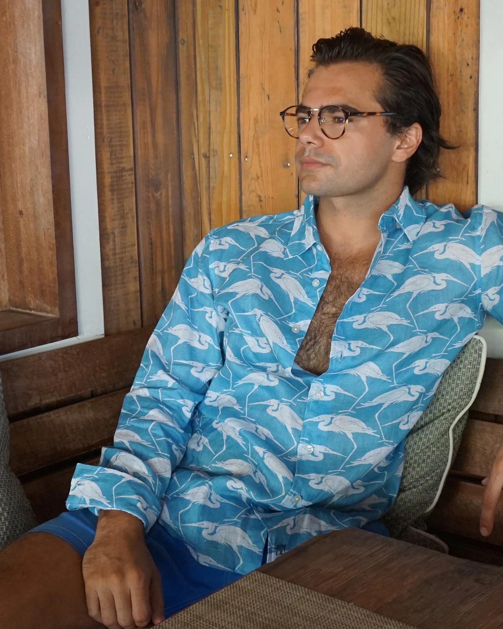 Linen Shirt EGRET - Image 6