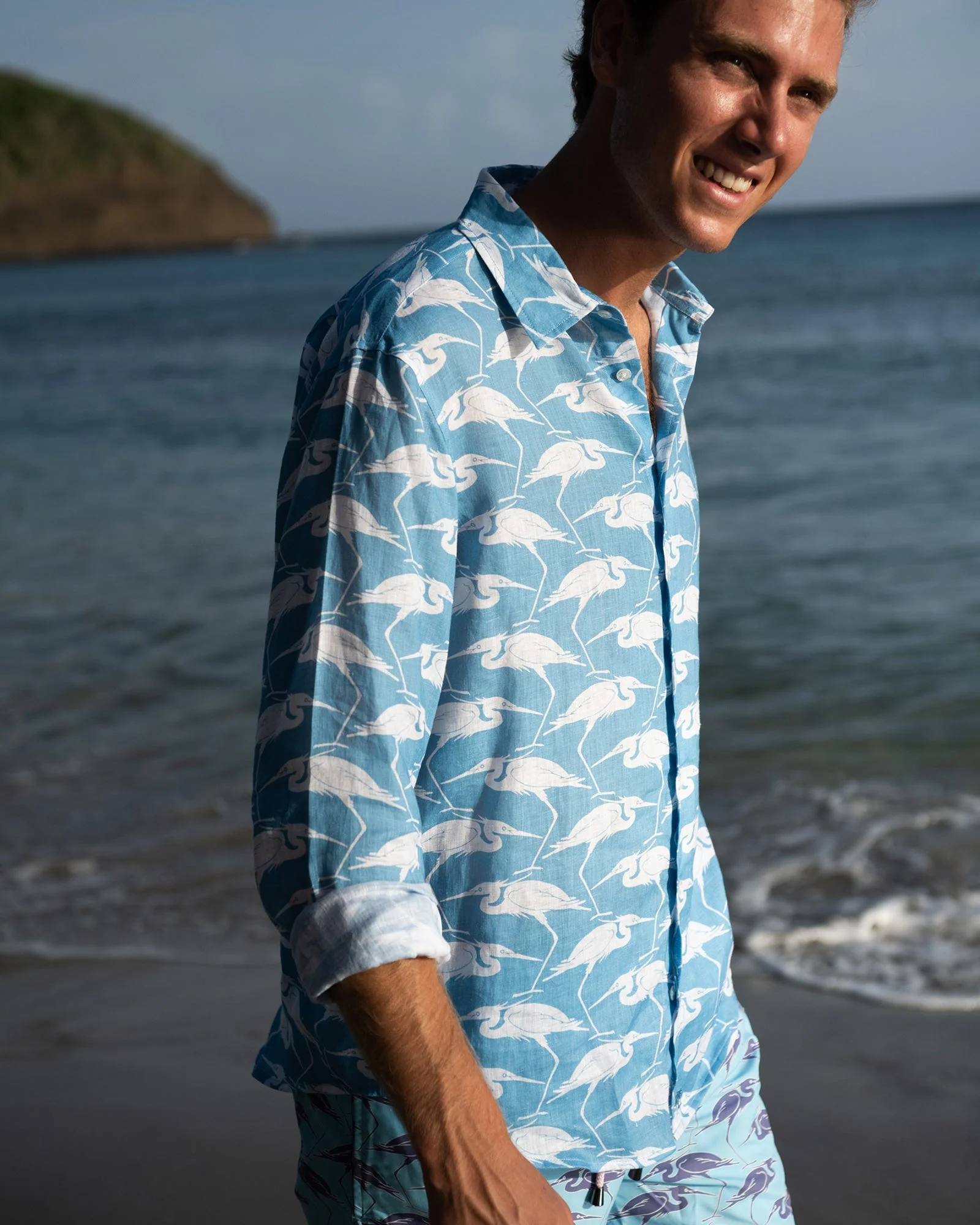 Linen Shirt EGRET - Image 8
