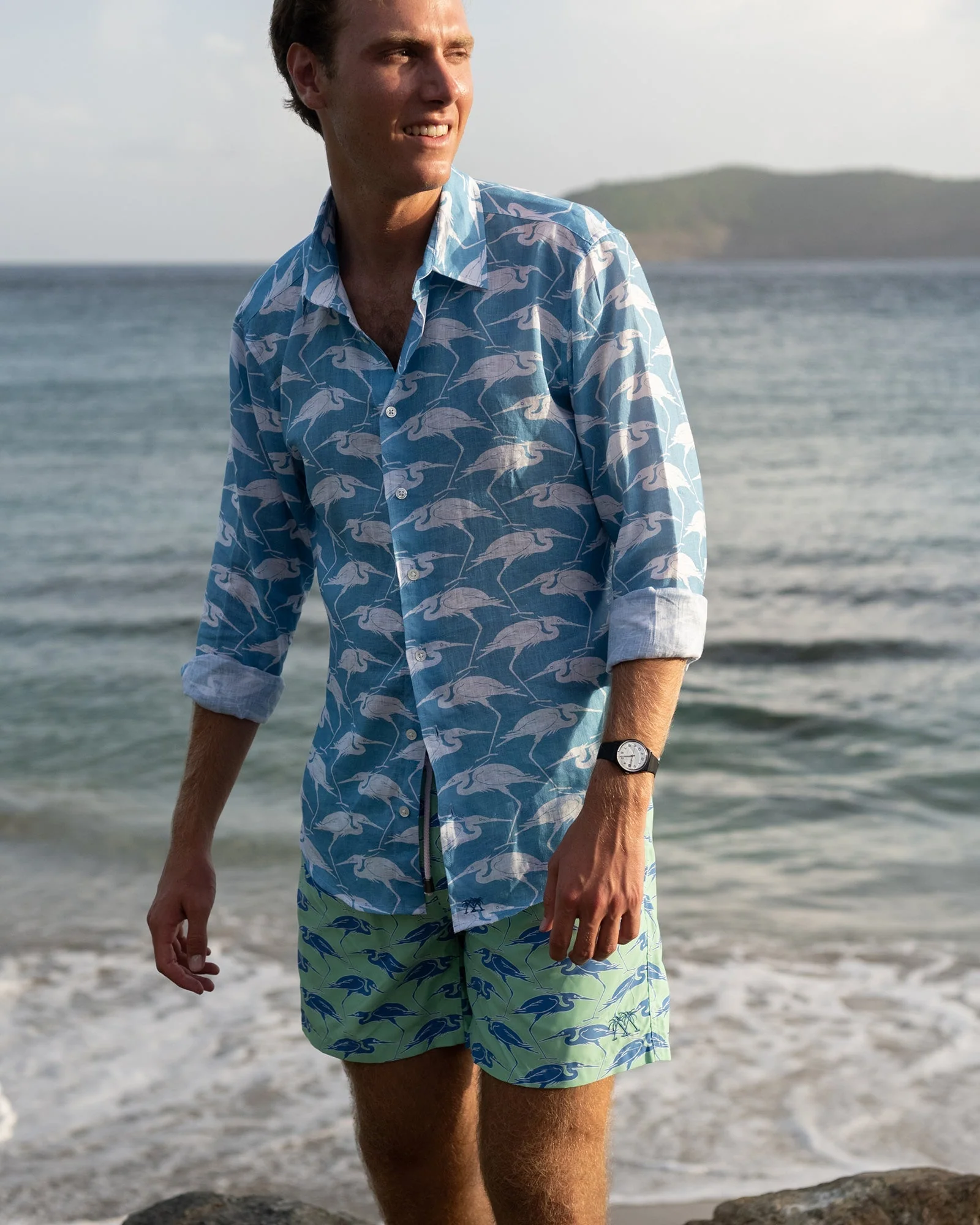 Linen Shirt EGRET - Image 9