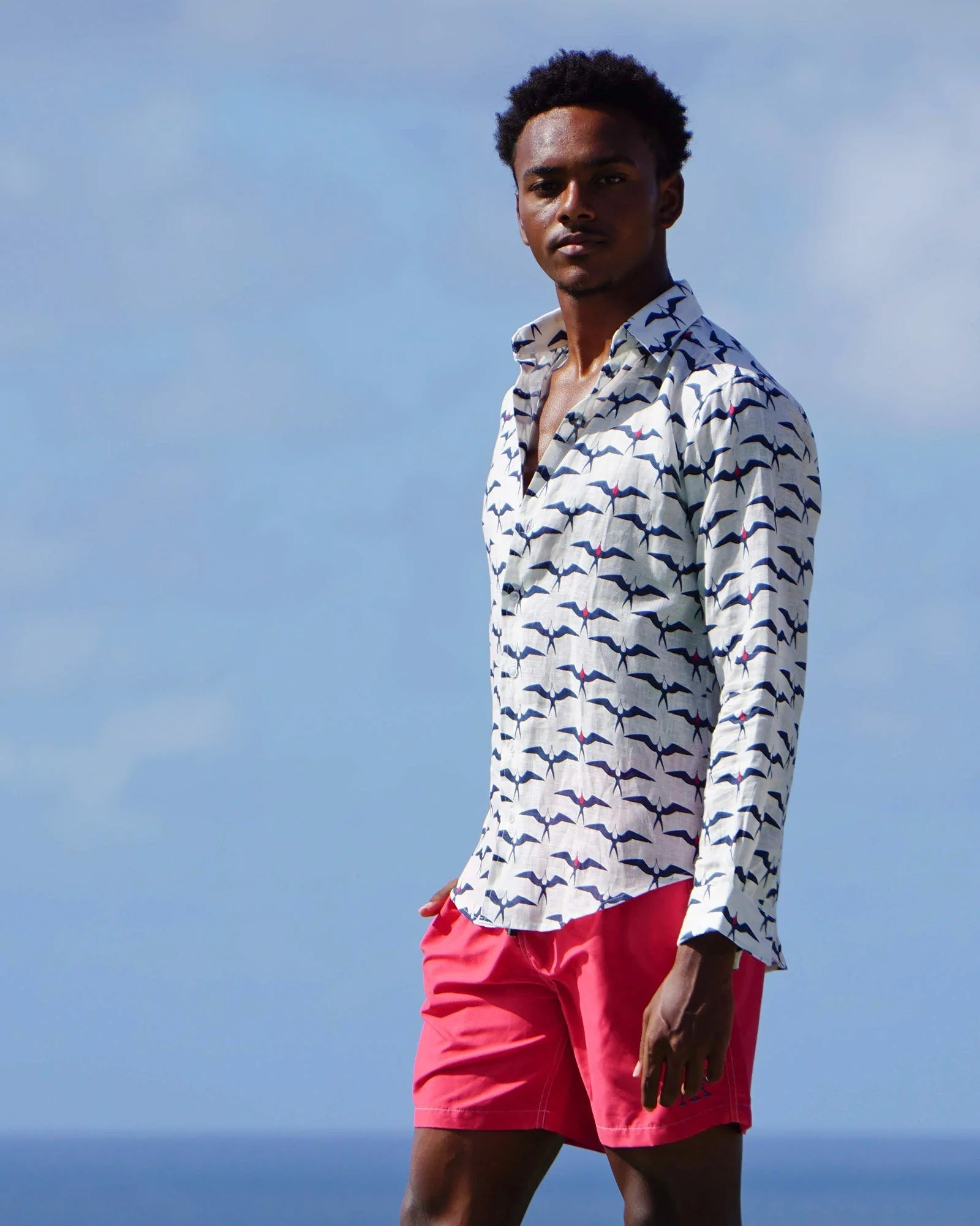 Linen Shirt FRIGATE BIRD - Image 2