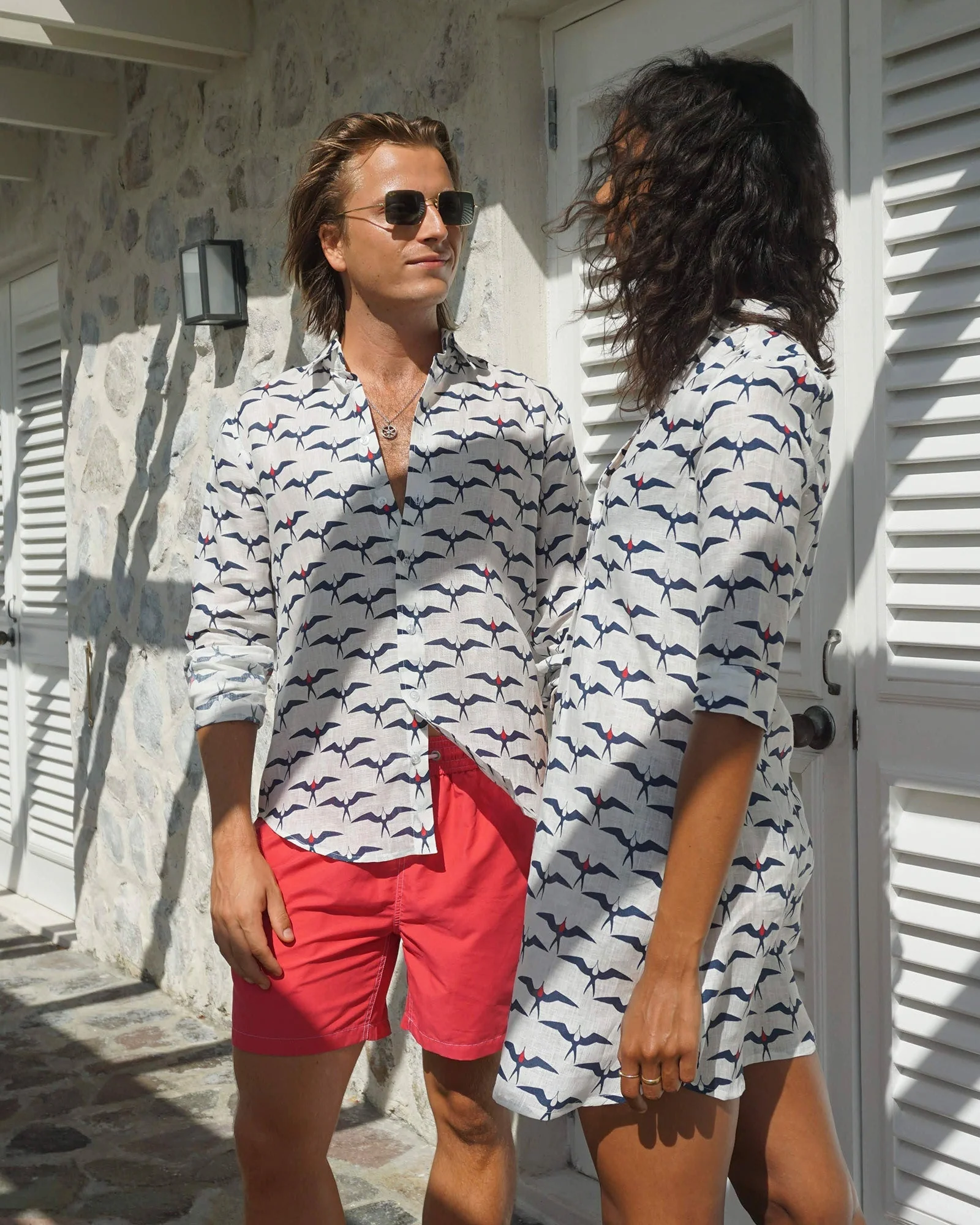 Linen Shirt FRIGATE BIRD - Image 5