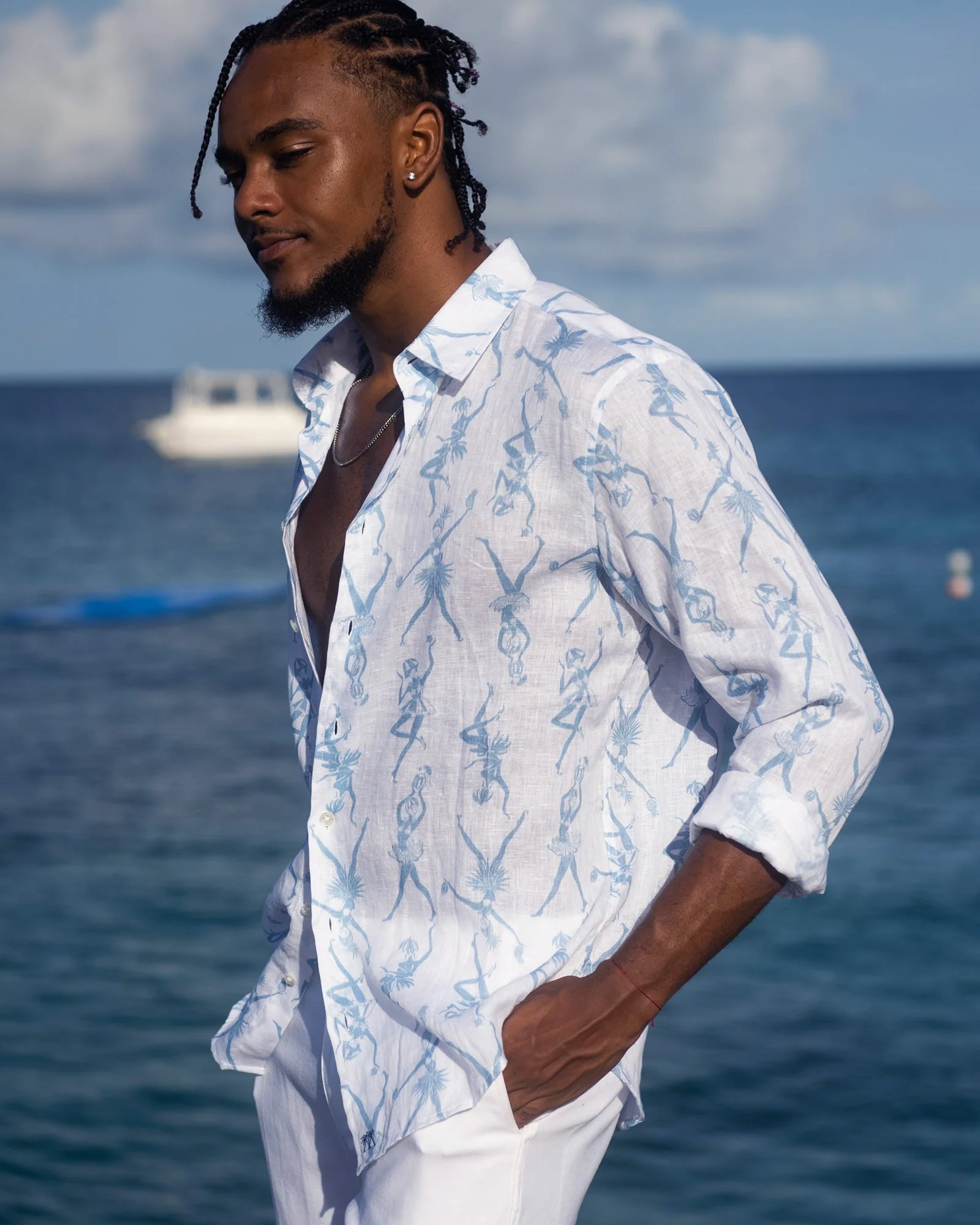 Linen Shirt FRUIT PUNCH - Image 6