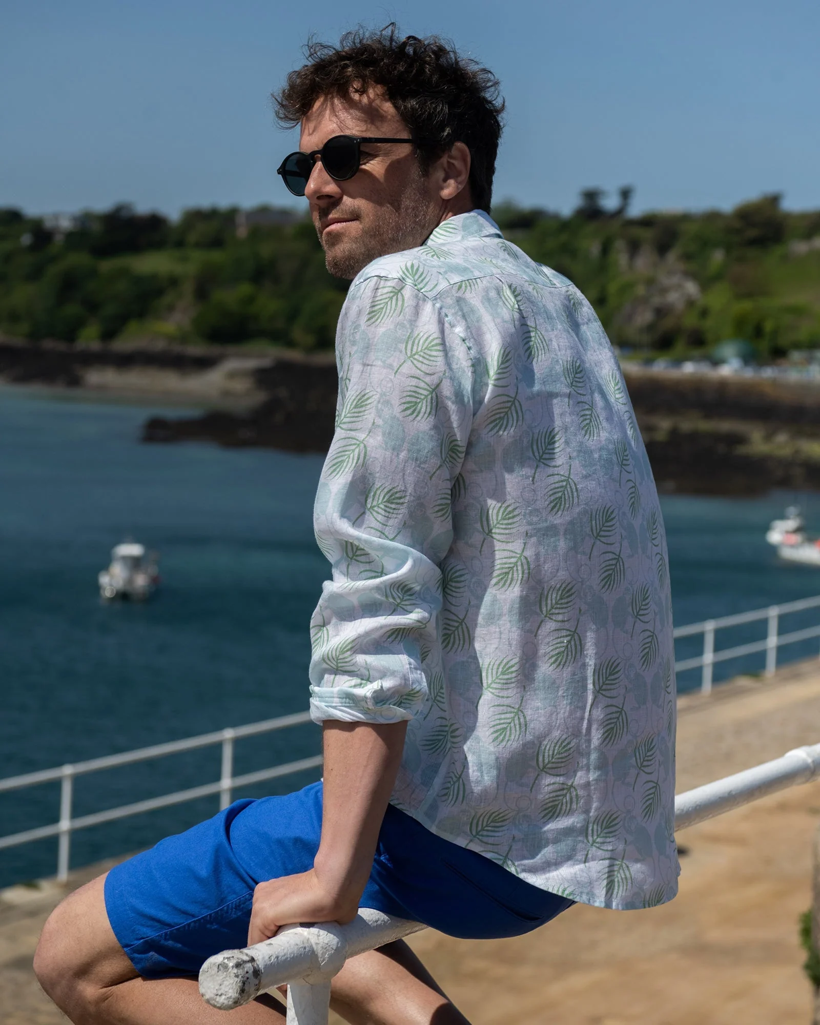 Linen Shirt MONKEY & PALMS - Image 3