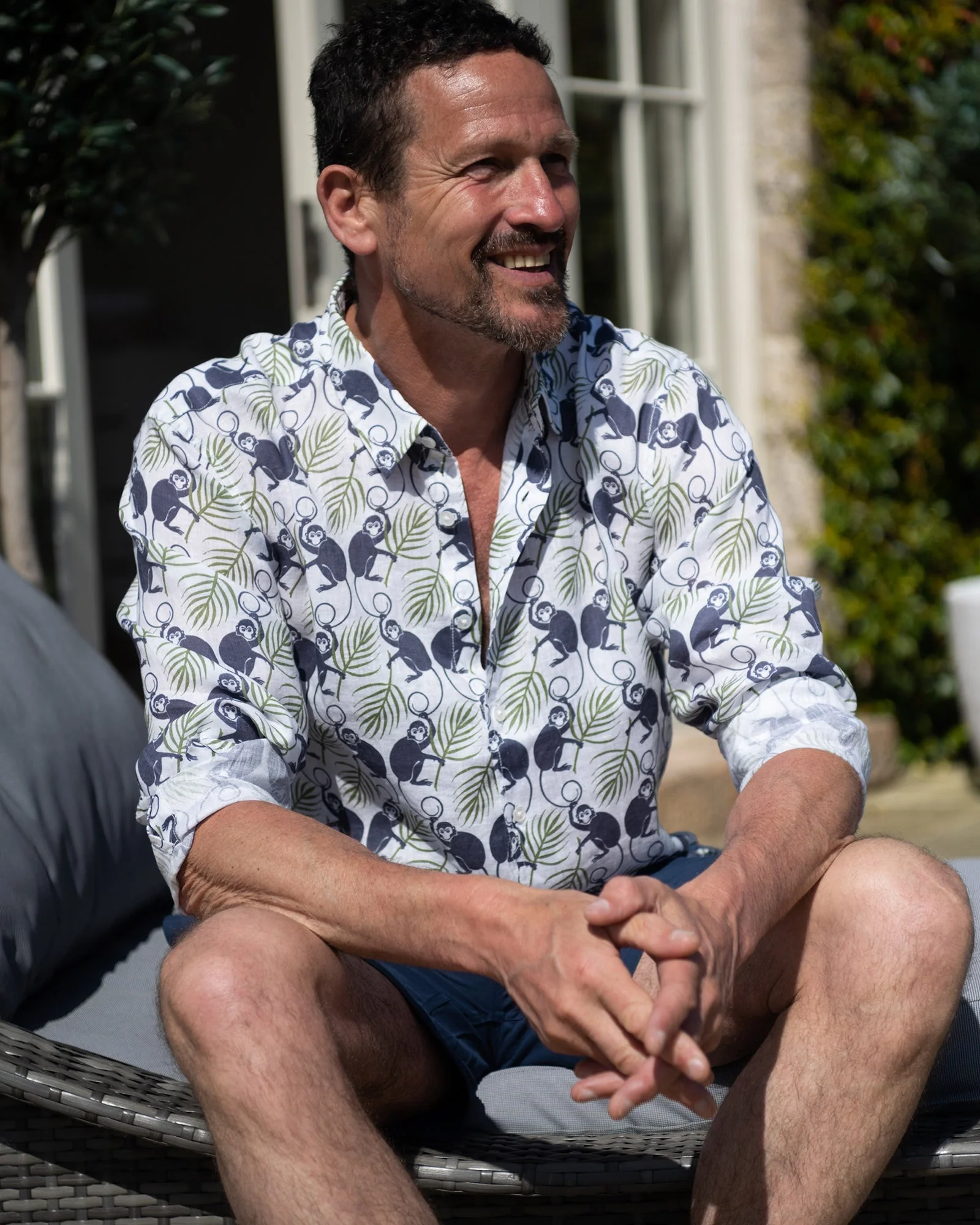 Linen Shirt MONKEY & PALMS - Image 3