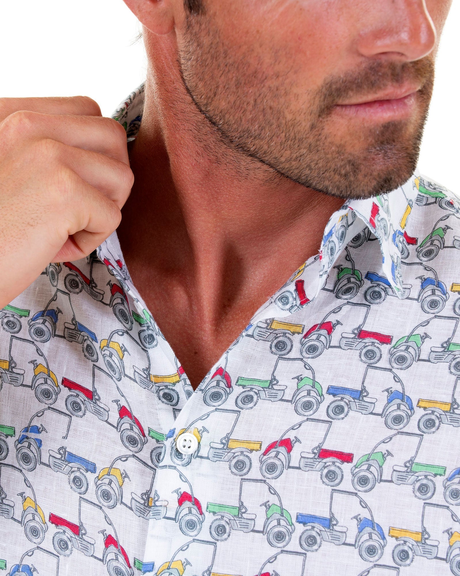Linen Shirt  MUSTIQUE MULE - Image 4