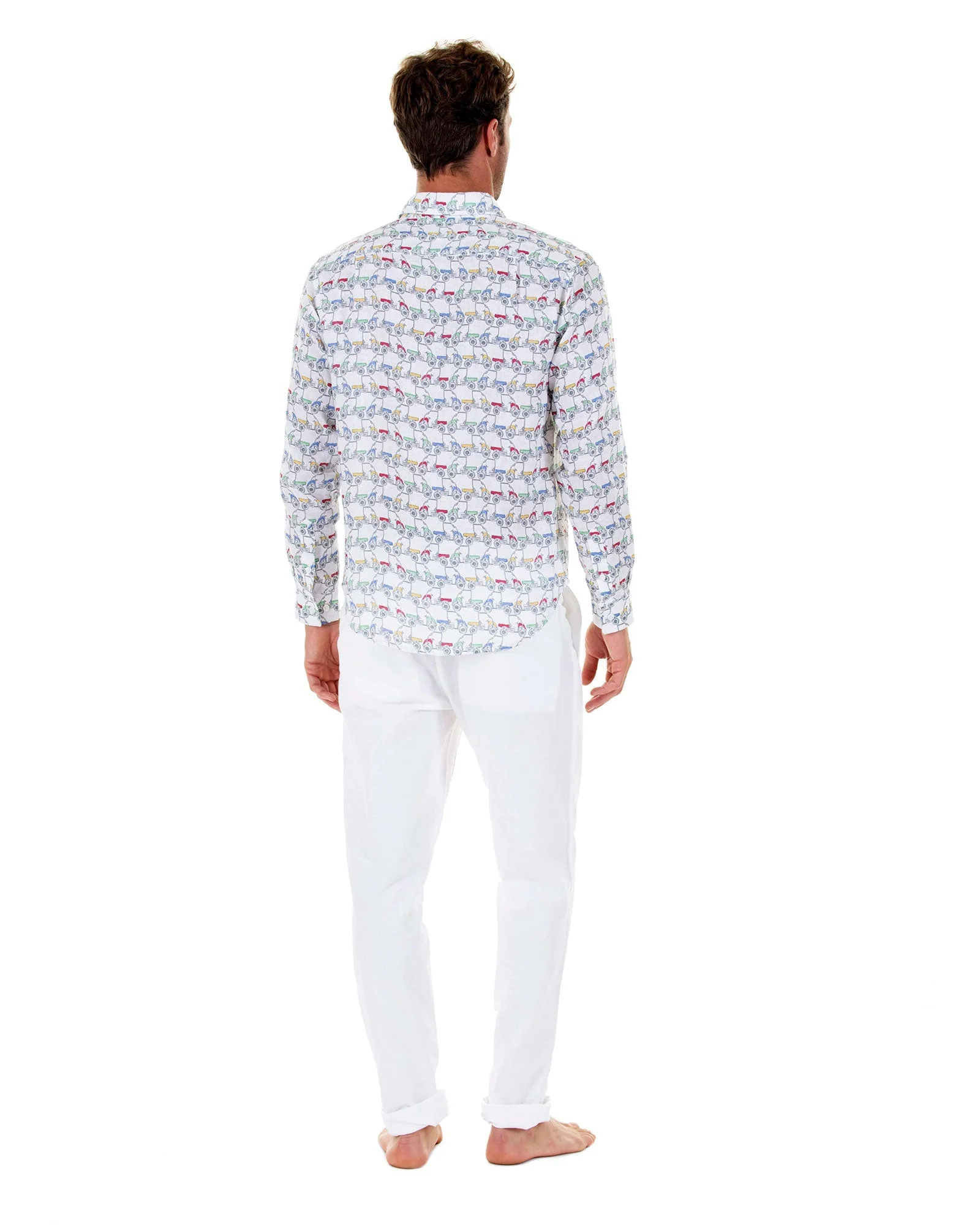Linen Shirt  MUSTIQUE MULE - Image 7