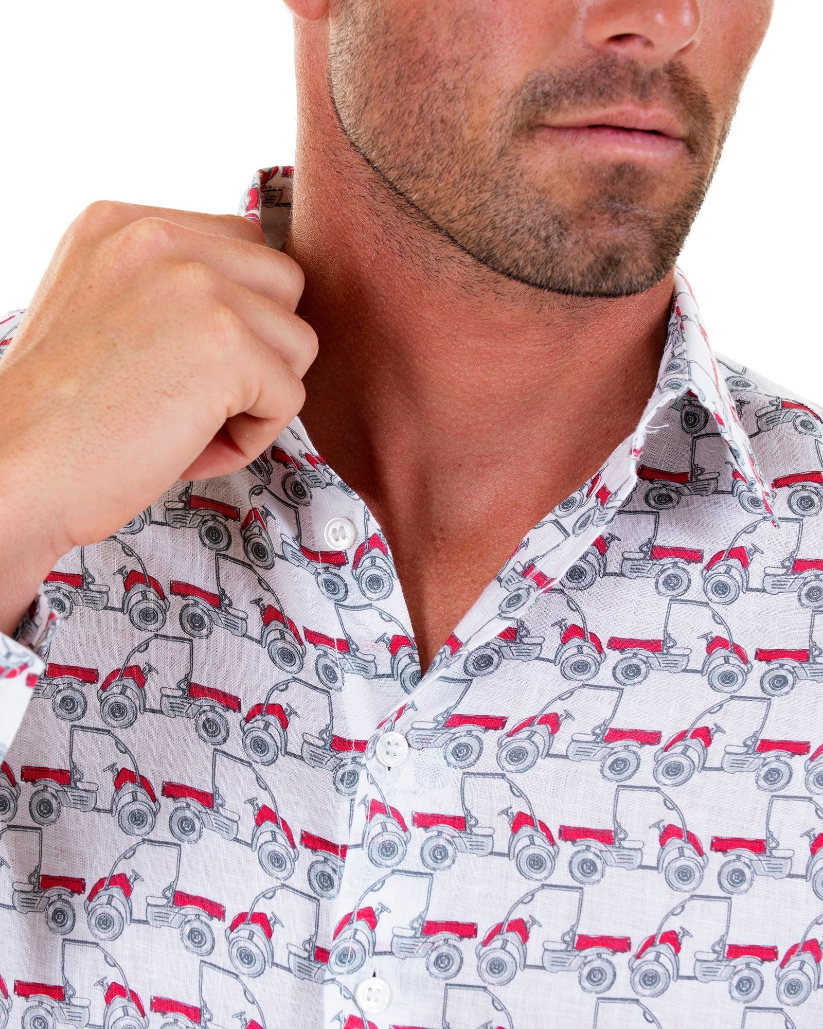 Linen Shirt  MUSTIQUE MULE - Image 5